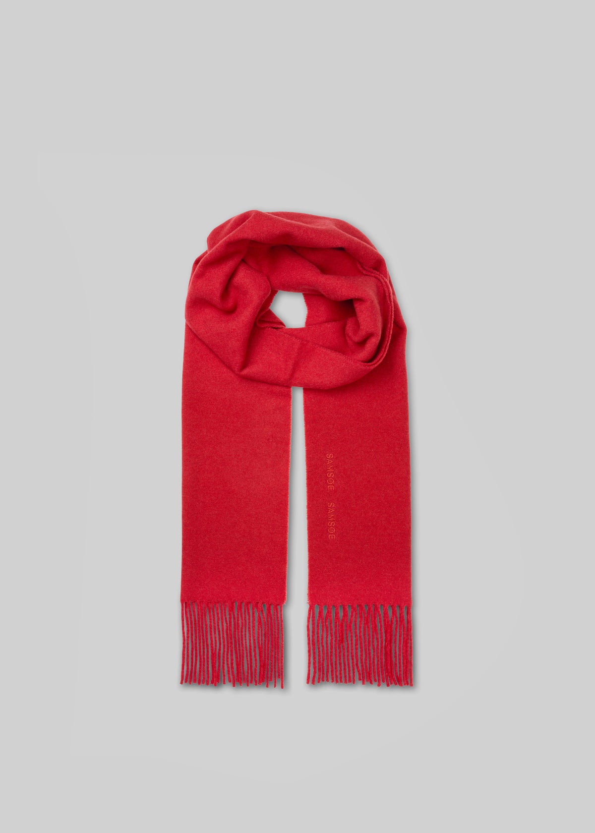 Samsøe Samsøe Sajolly Scarf - Haute Red