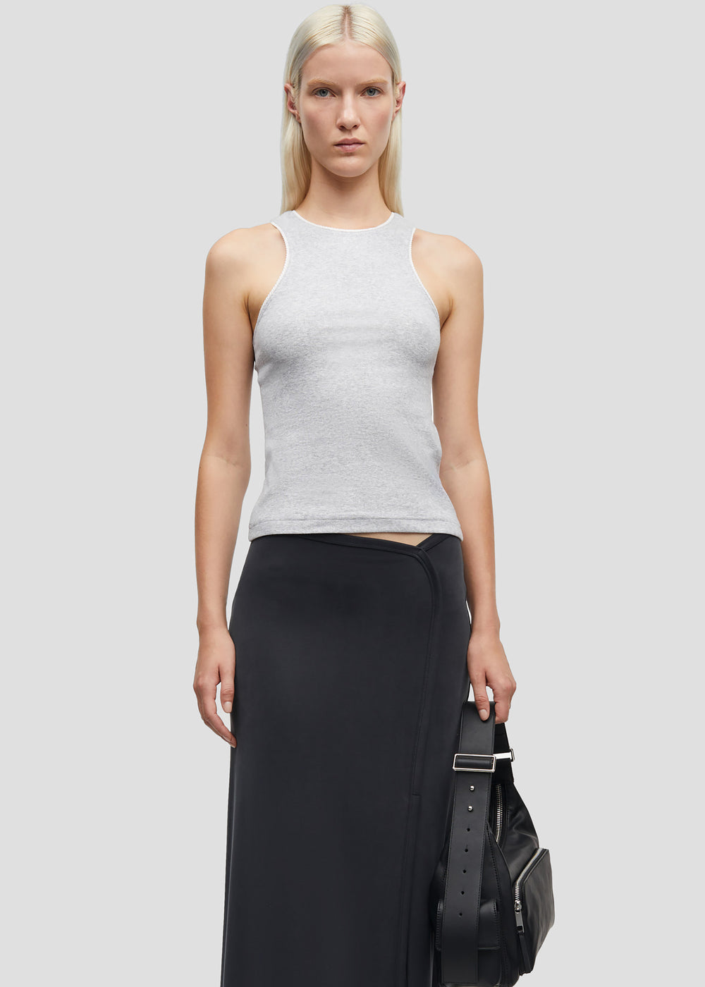 Samsøe Samsøe Sajune Tank Top - Light Grey Melange