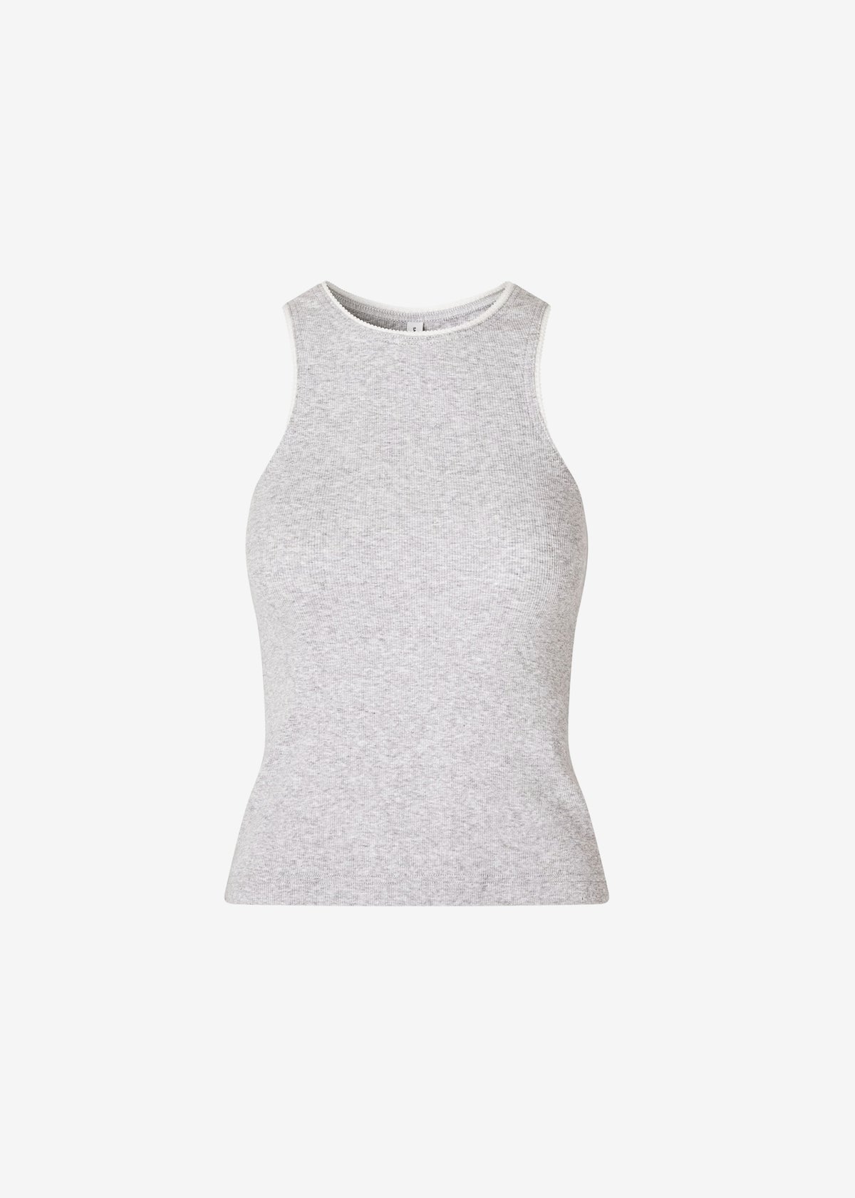 Samsøe Samsøe Sajune Tank Top - Light Grey Melange - 5