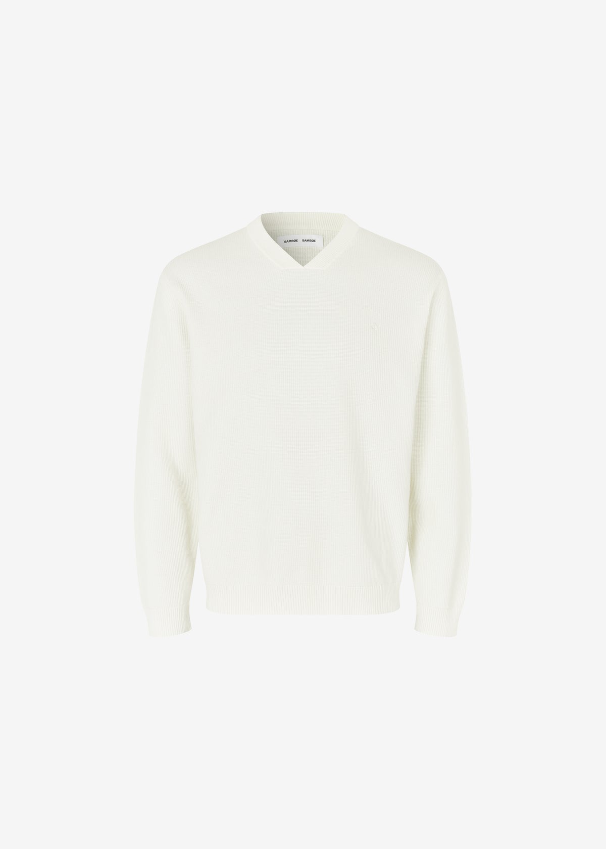 Samsøe Samsøe Saklas V-Neck Sweater - Clear Cream