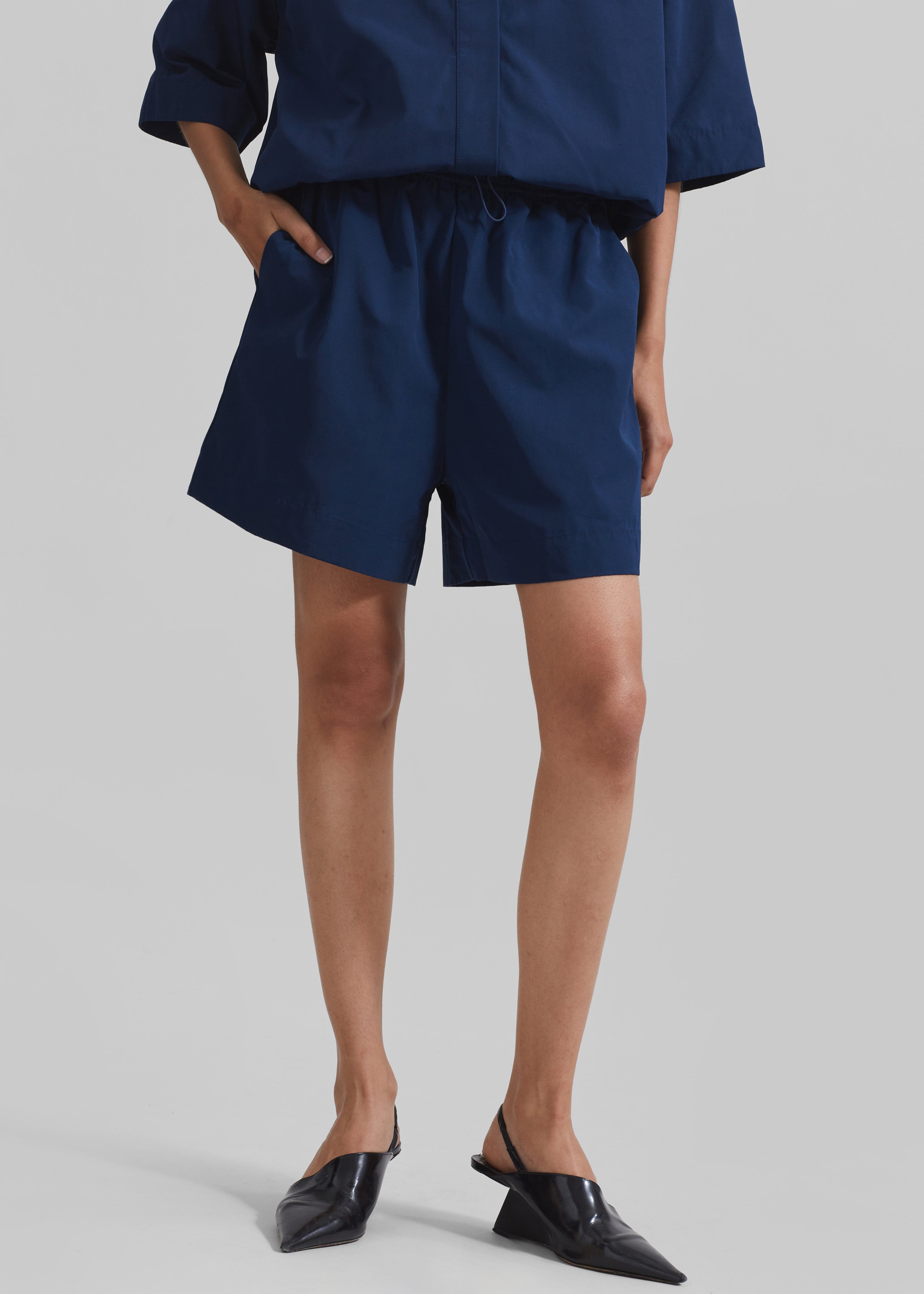 Samsøe Samsøe Salulu Shorts - Pageant Blue - 4