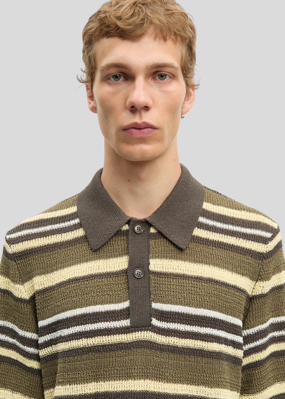 Samsøe Samsøe Samarco Polo Ss - Burnt Olive St.