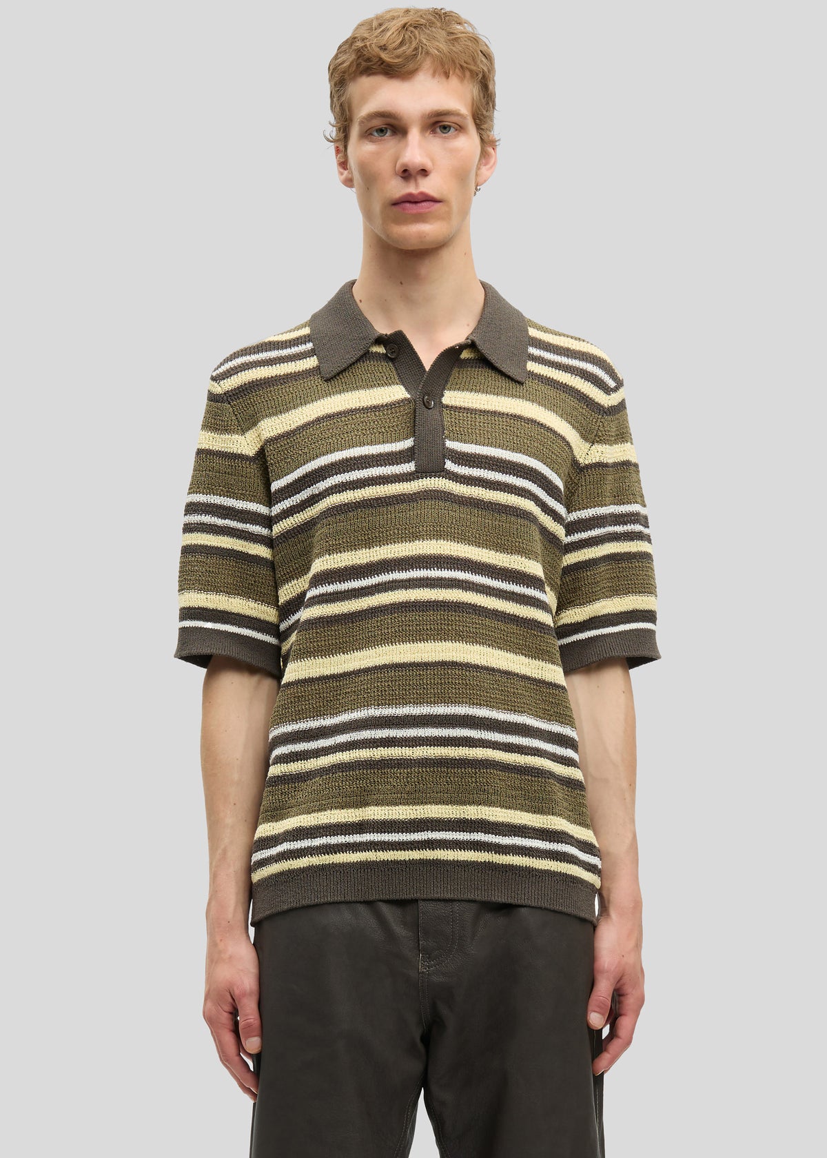 Samsøe Samsøe Samarco Polo Ss - Burnt Olive St. - 2