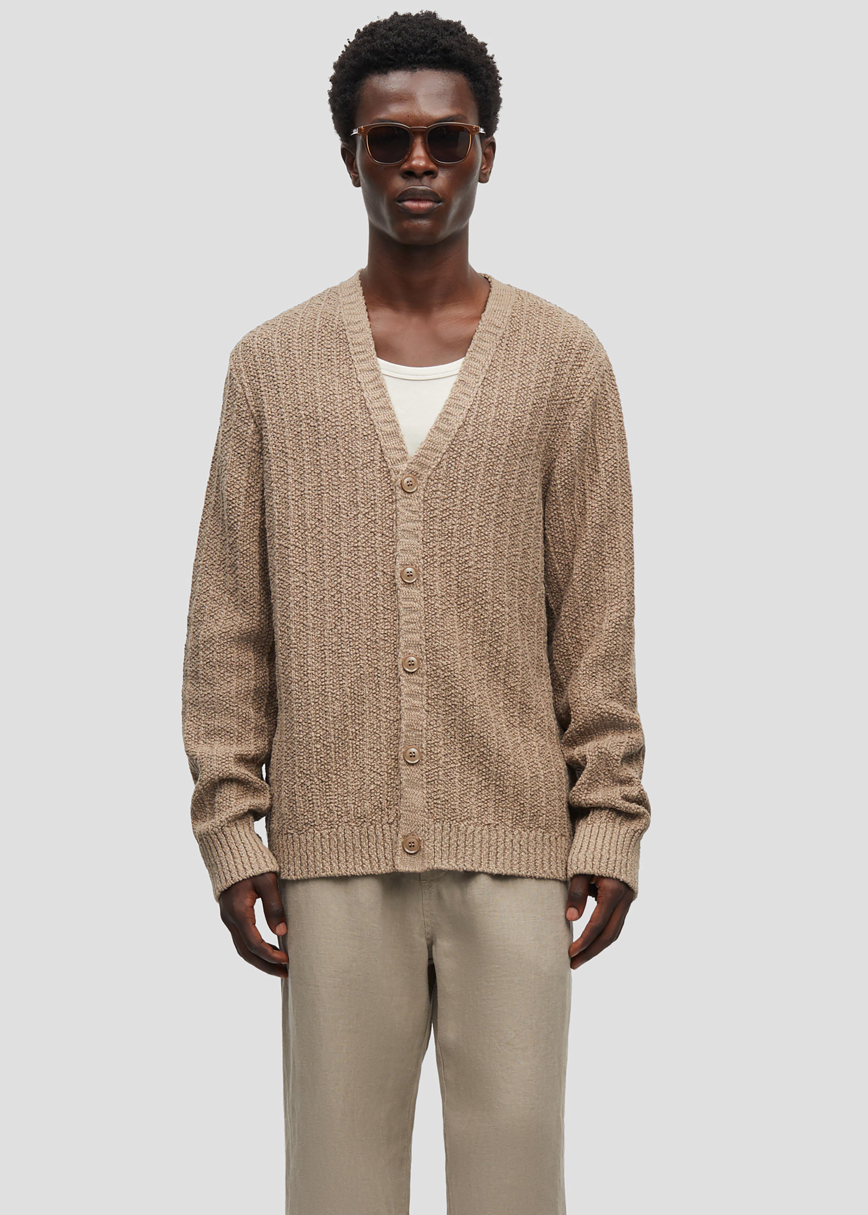 Samsøe Samsøe Samicah Cardigan - Greige - 2