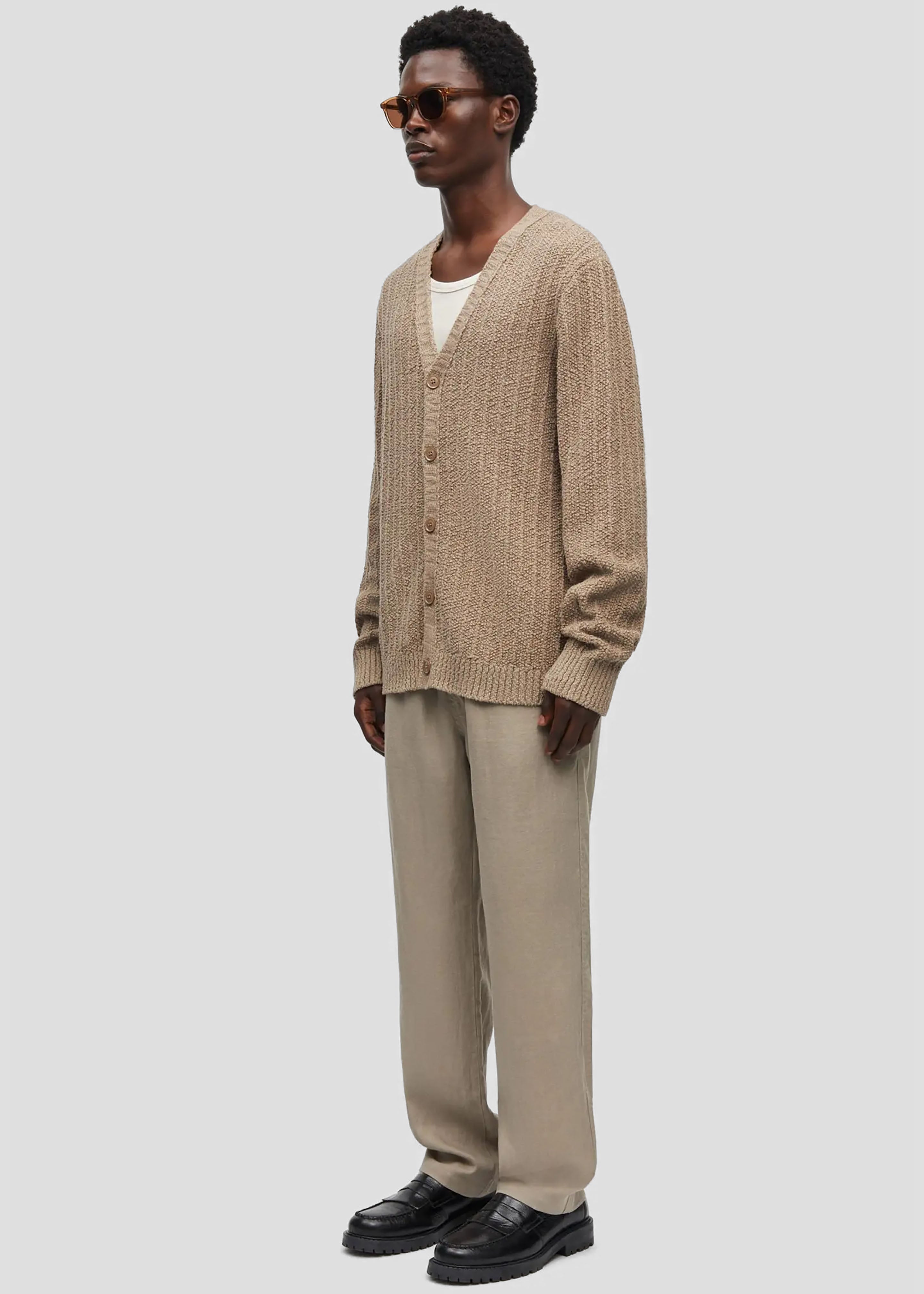 Samsøe Samsøe Samicah Cardigan - Greige - 4