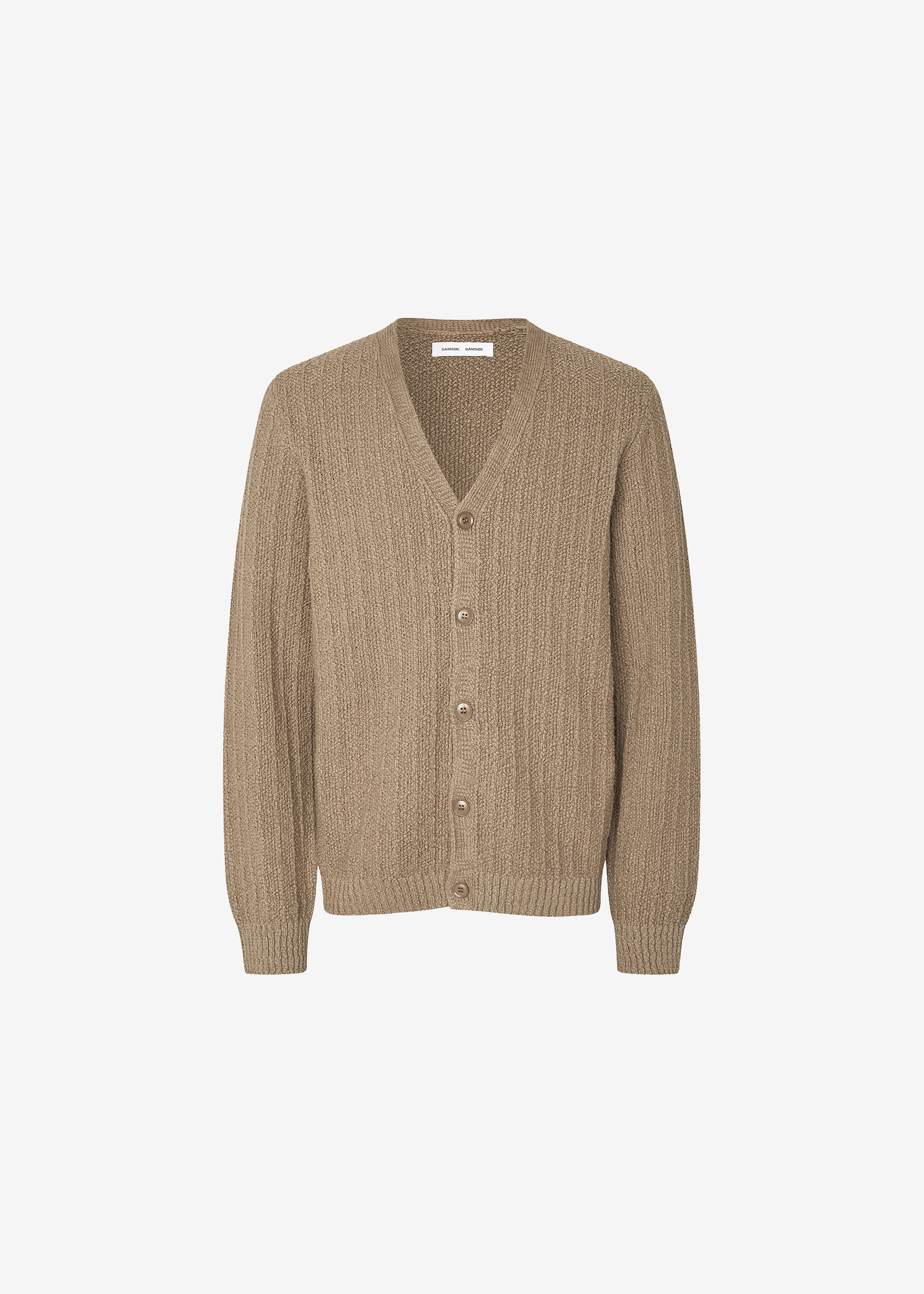 Samsøe Samsøe Samicah Cardigan - Greige – The Frankie Shop