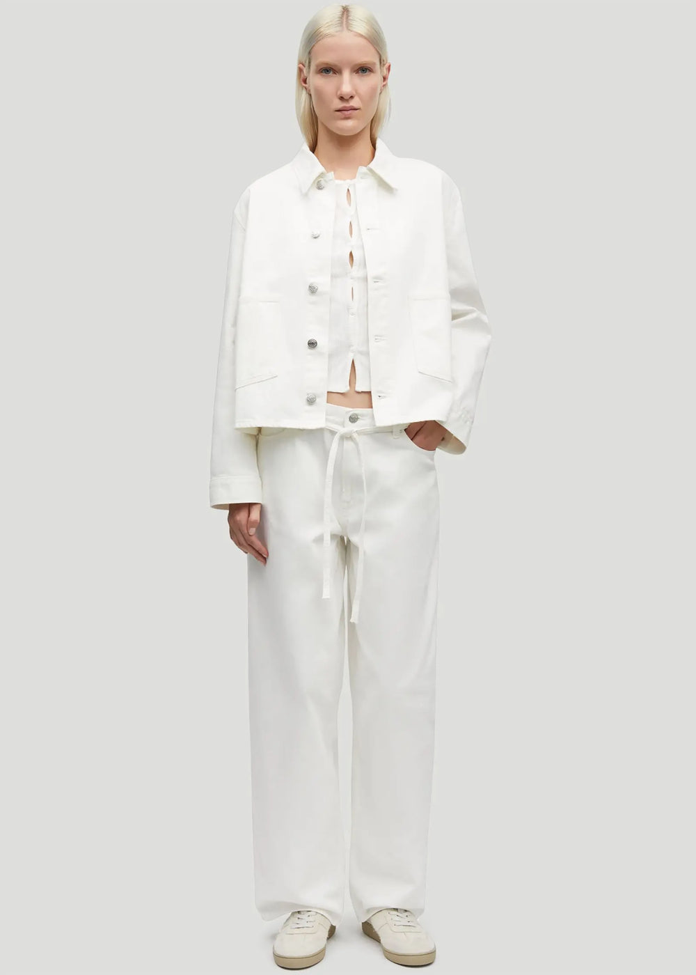 Samsøe Samsøe Sanadina Jacket - White Rock