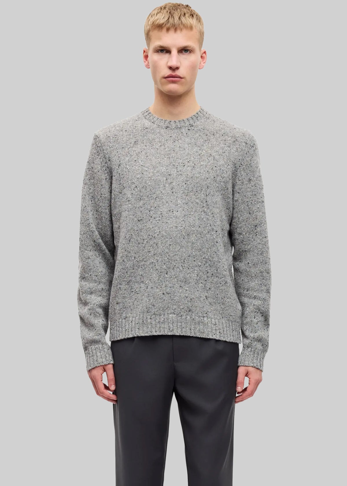 Samsøe Samsøe Sanataniel Sweater - Grey Melange - 3