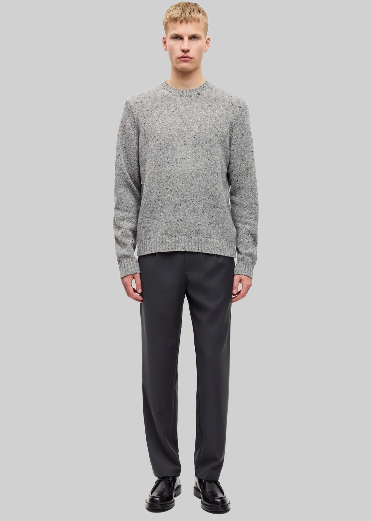 Samsøe Samsøe Sanataniel Sweater - Grey Melange - 1