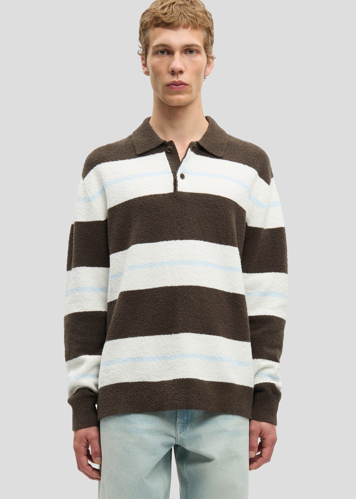 Samsøe Samsøe Sanino Polo - Black Olive St. - 1