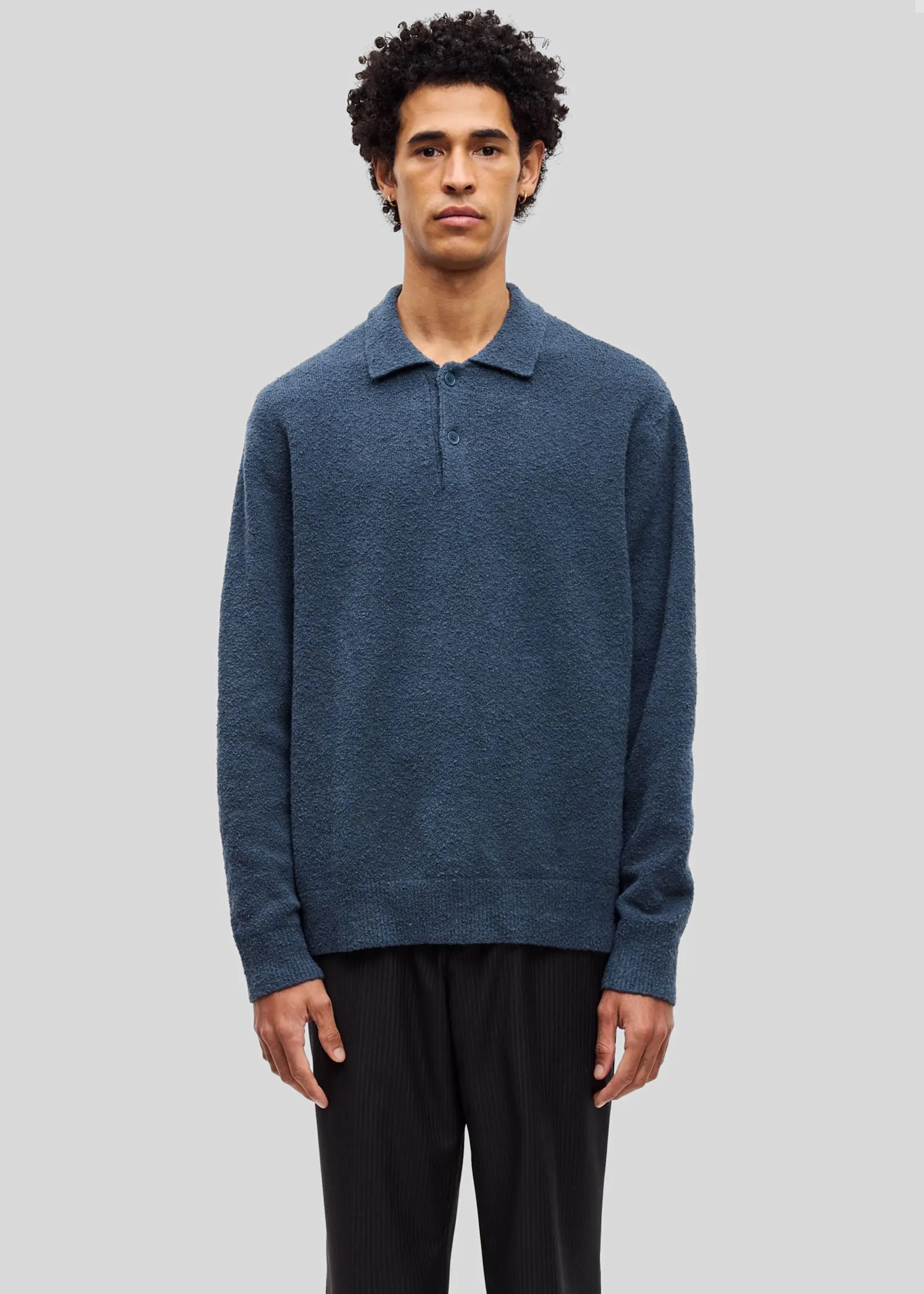 Samsøe Samsøe Sanino Polo - Midnight Navy - 1