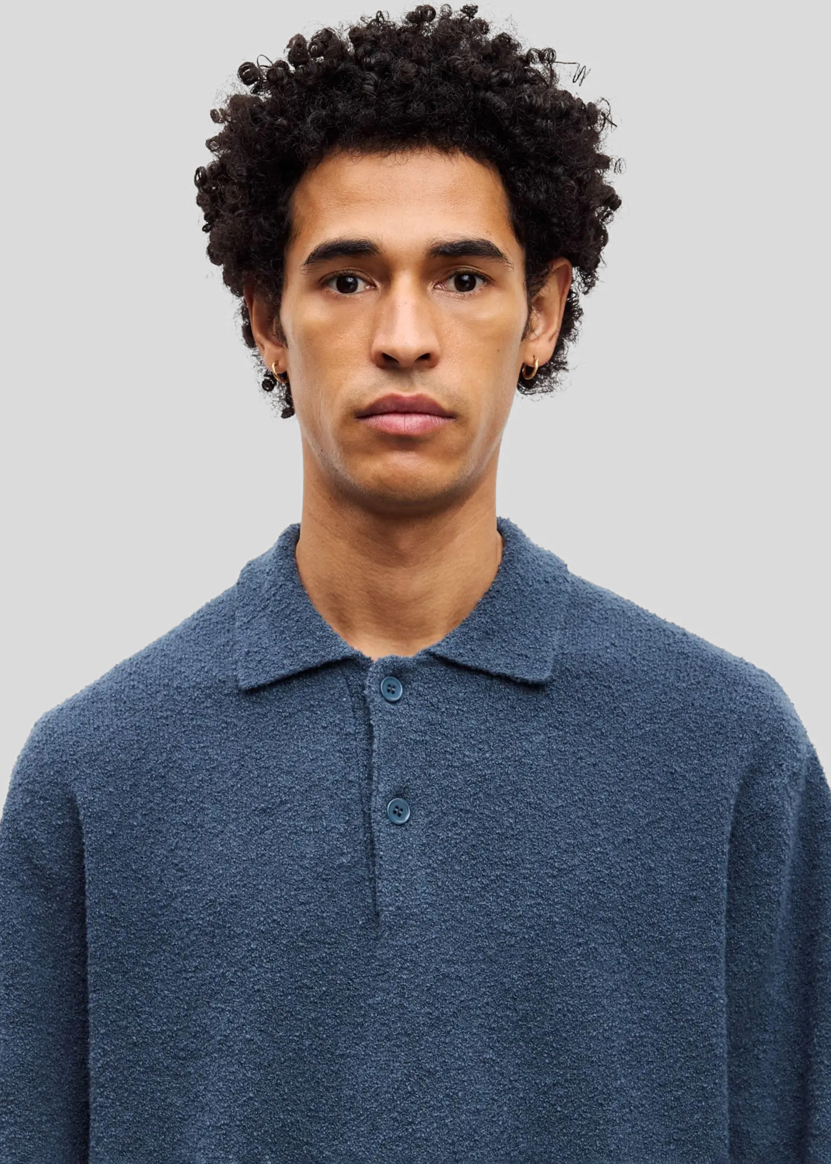 Samsøe Samsøe Sanino Polo - Midnight Navy – The Frankie Shop