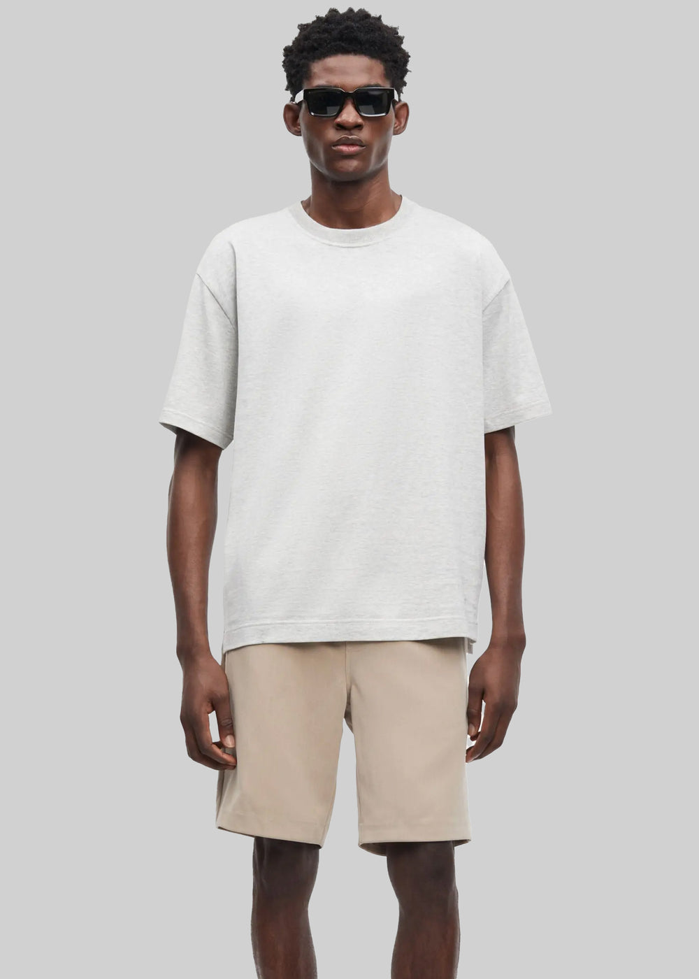 Samsøe Samsøe Saparker T-Shirt - Moonstruck Melange