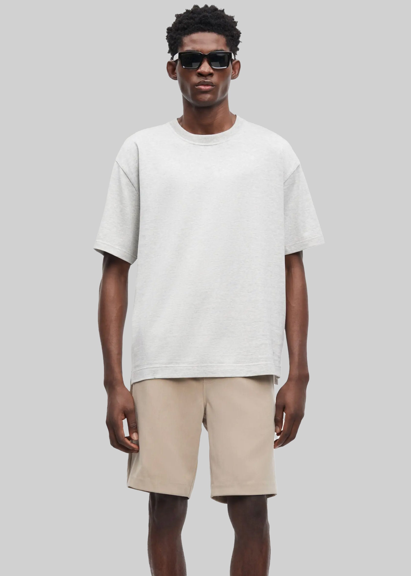 Samsøe Samsøe Saparker T-Shirt - Moonstruck Melange - 1