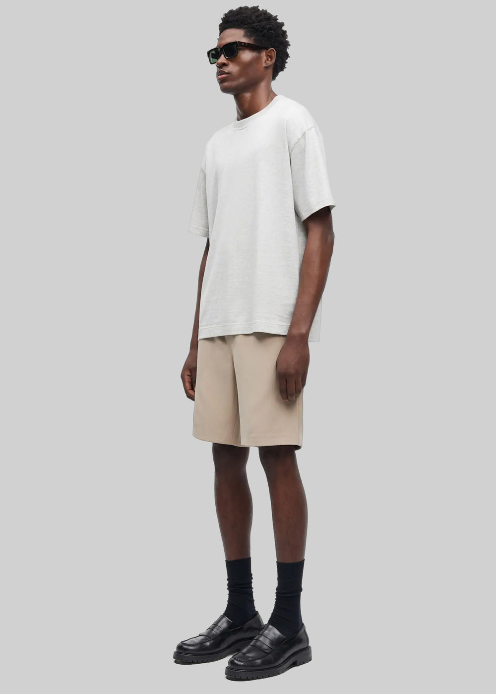 Samsøe Samsøe Saparker T-Shirt - Moonstruck Melange - 1