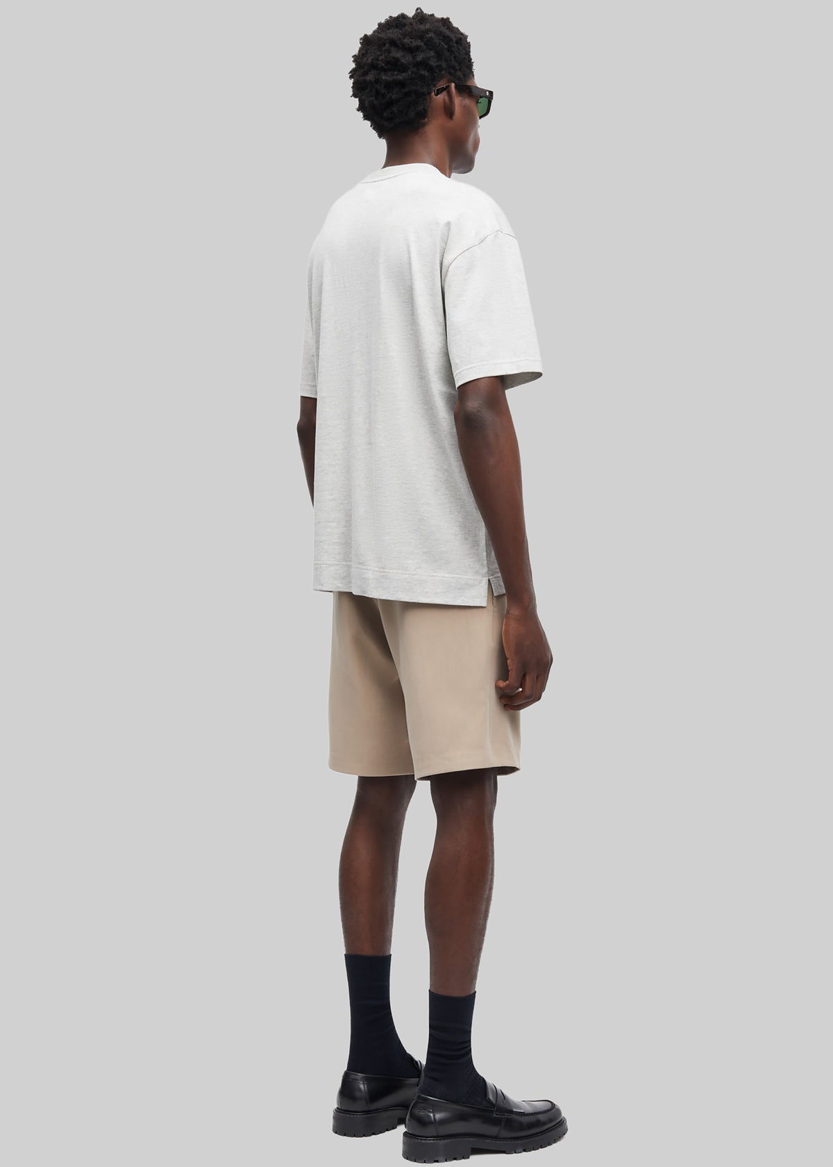 Samsøe Samsøe Saparker T-Shirt - Moonstruck Melange - 4