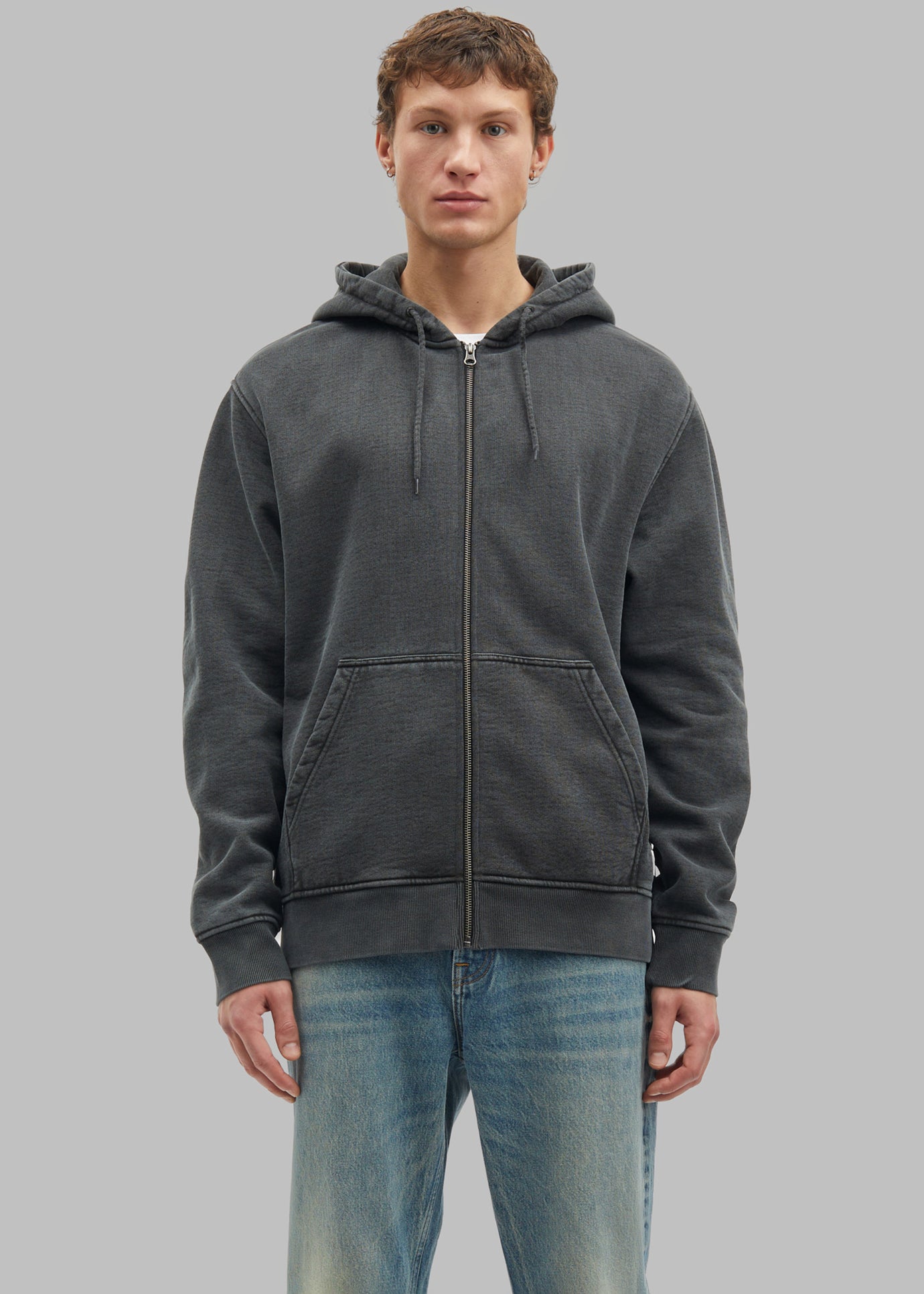 Samsøe Samsøe Sapigment Zip Hoodie - Black - 1