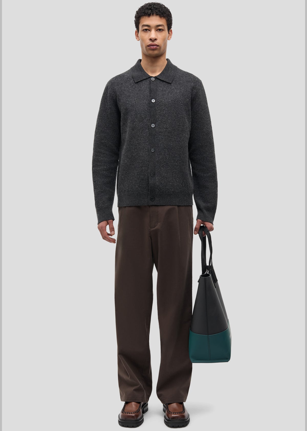 Samsøe Samsøe Sarichard Cardigan - Dark Grey Melange