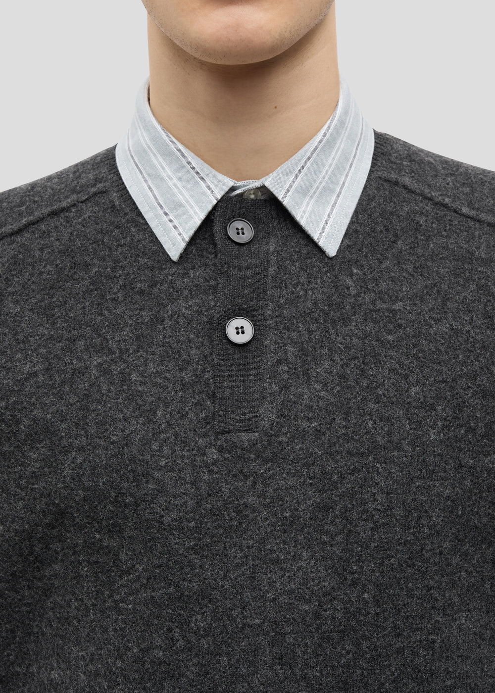 Samsøe Samsøe Sarick Sweater - Dark Grey Melange - 1