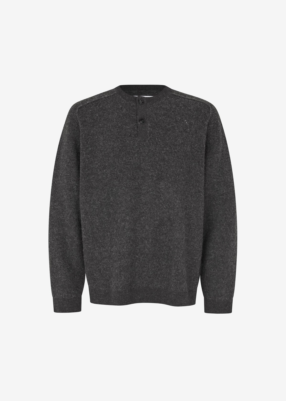 Samsøe Samsøe Sarick Sweater - Dark Grey Melange