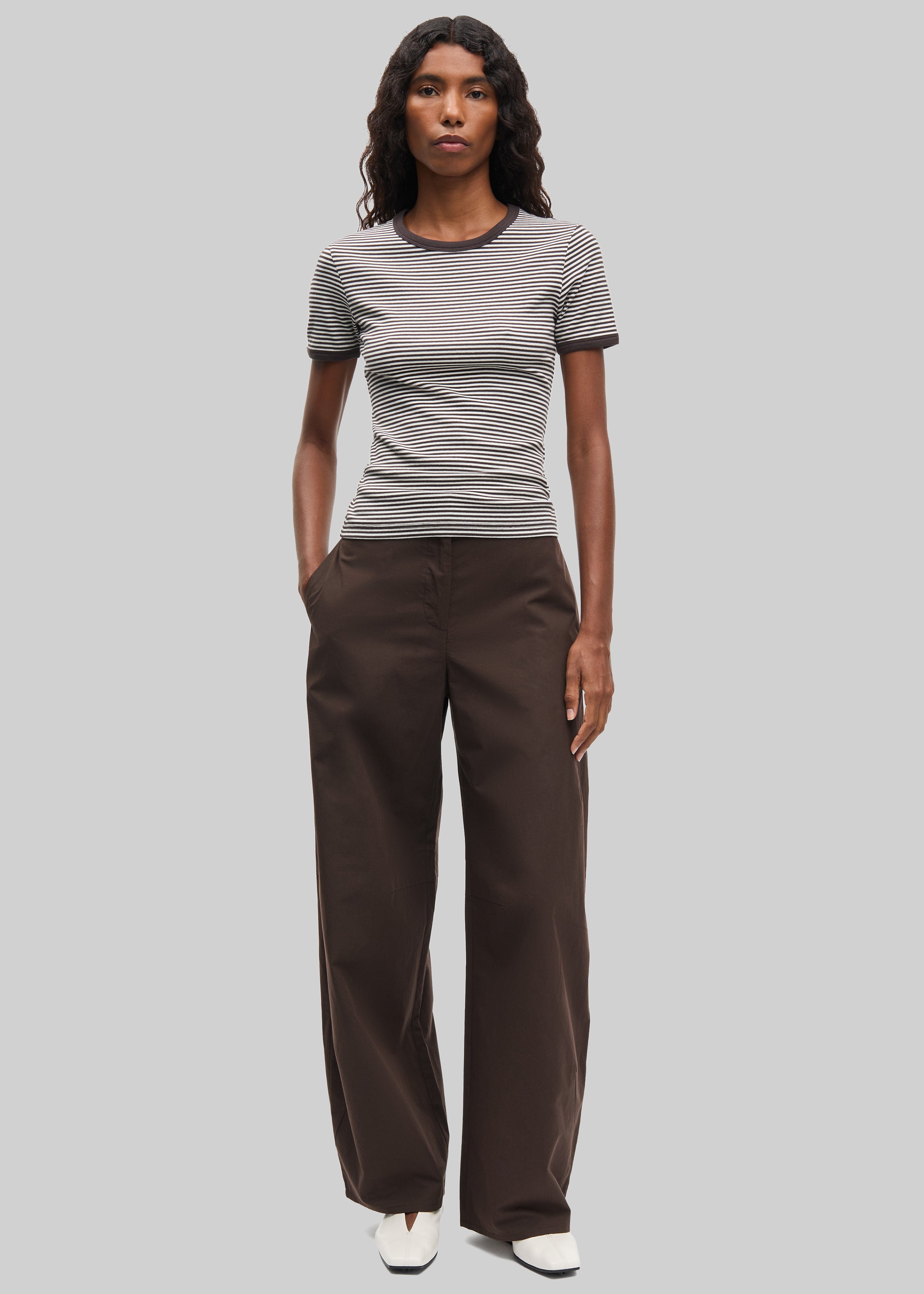 Samsøe Samsøe Saroko Trousers - Mulch – The Frankie Shop