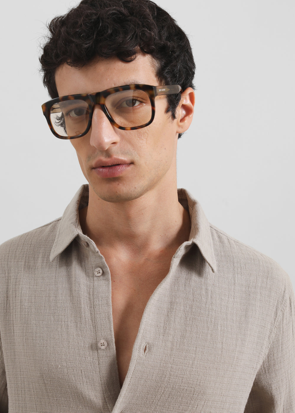 Samsøe Samsøe Saryan X Shirt - Greige - 1