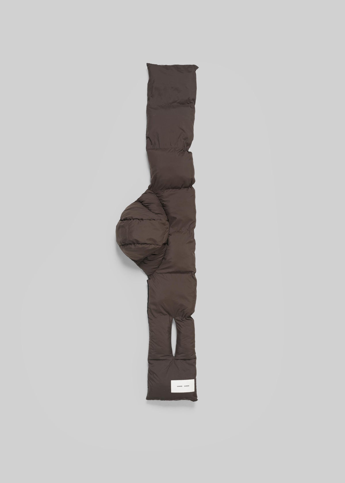 Samsøe Samsøe Satony Hooded Scarf - Mulch