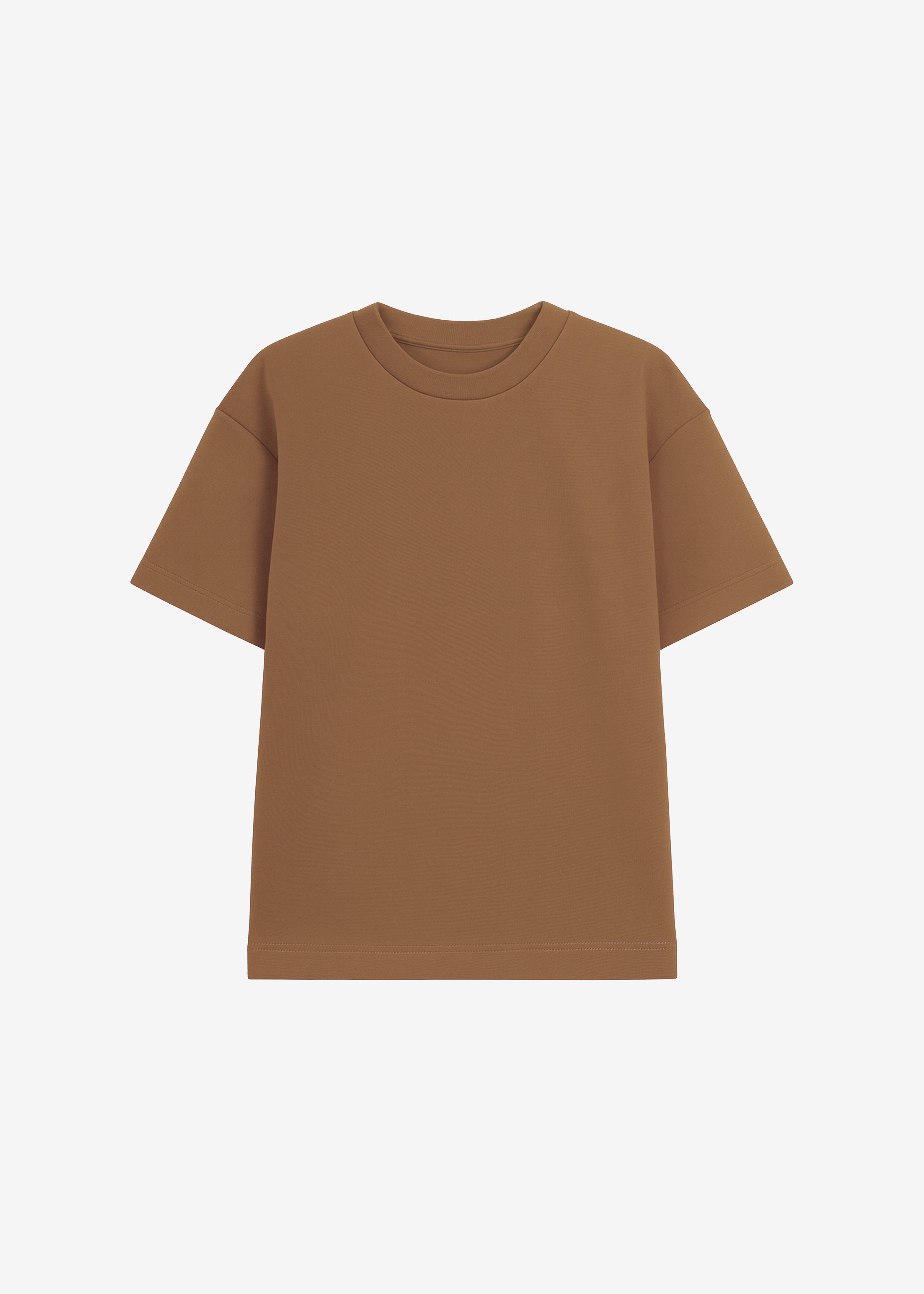 Scoob Boxy T-Shirt - Light Brown – The Frankie Shop