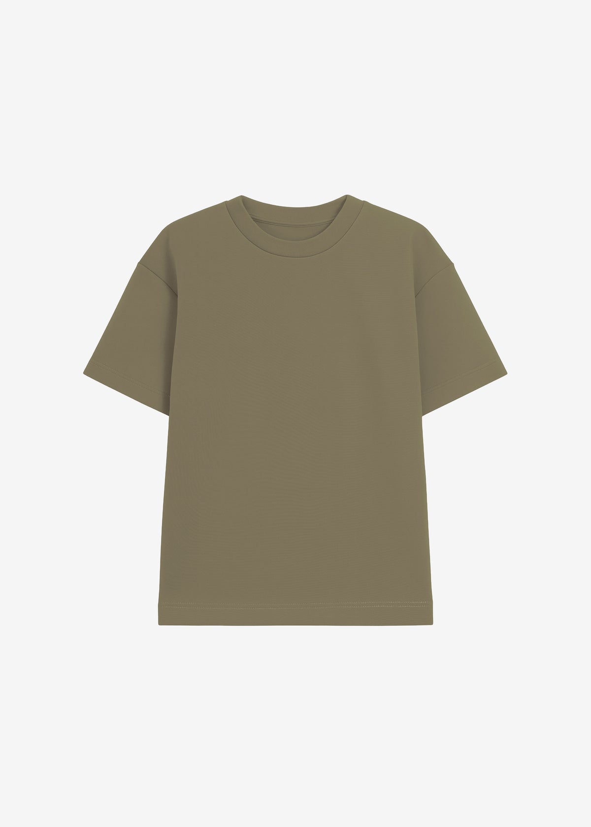 Scoob Boxy T-Shirt - Pale Olive - 5