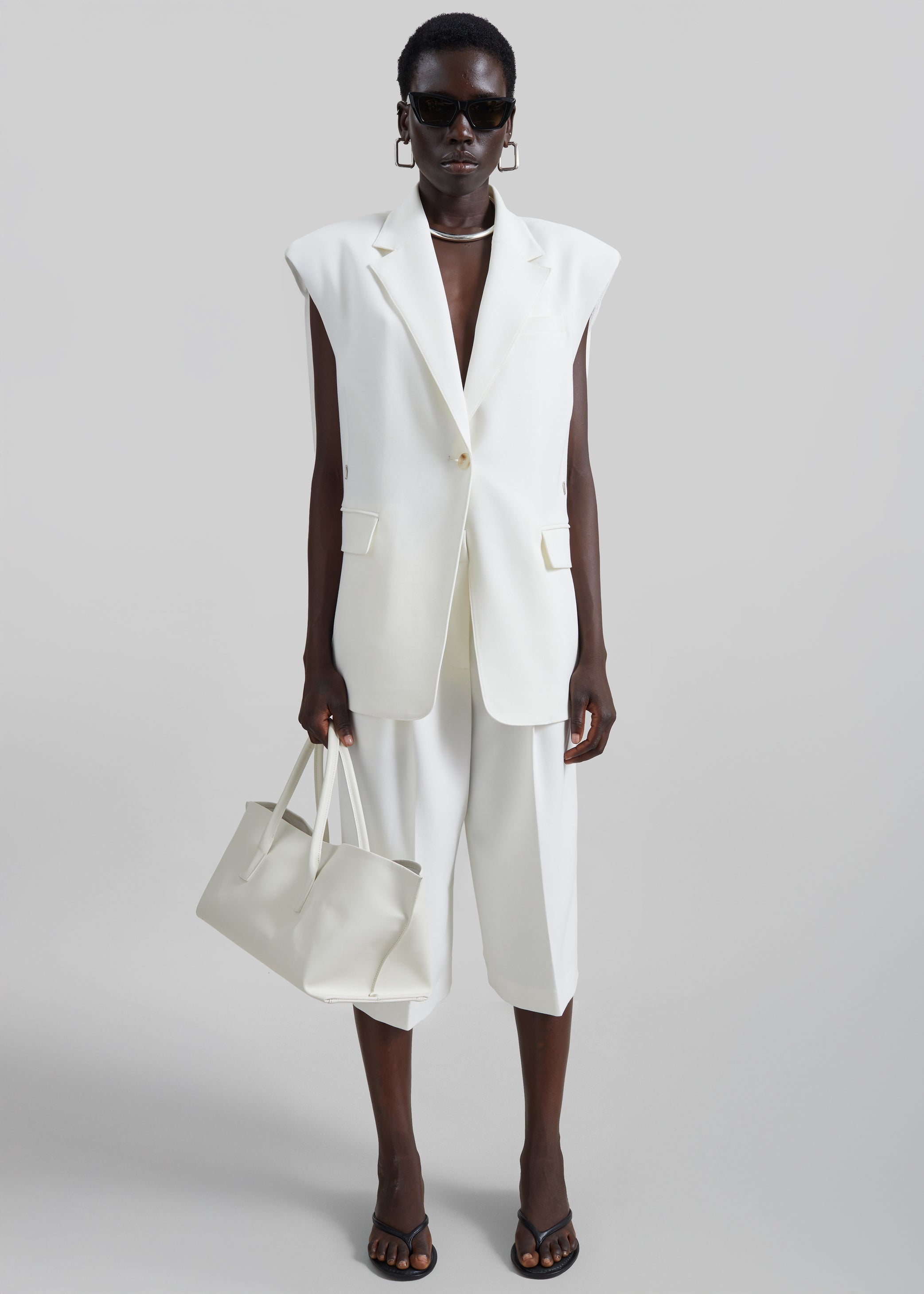 Shop the look image for Sedon Vest - White