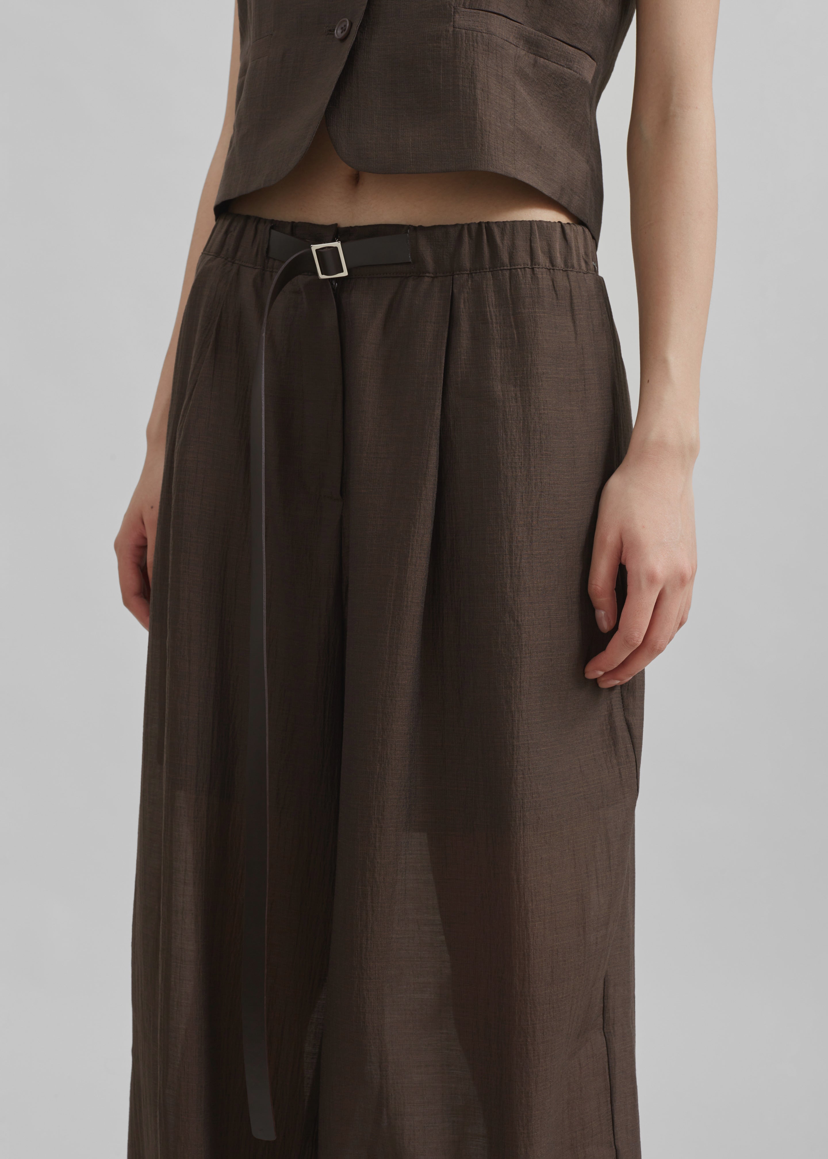 Selene Trousers - Chocolate - 8