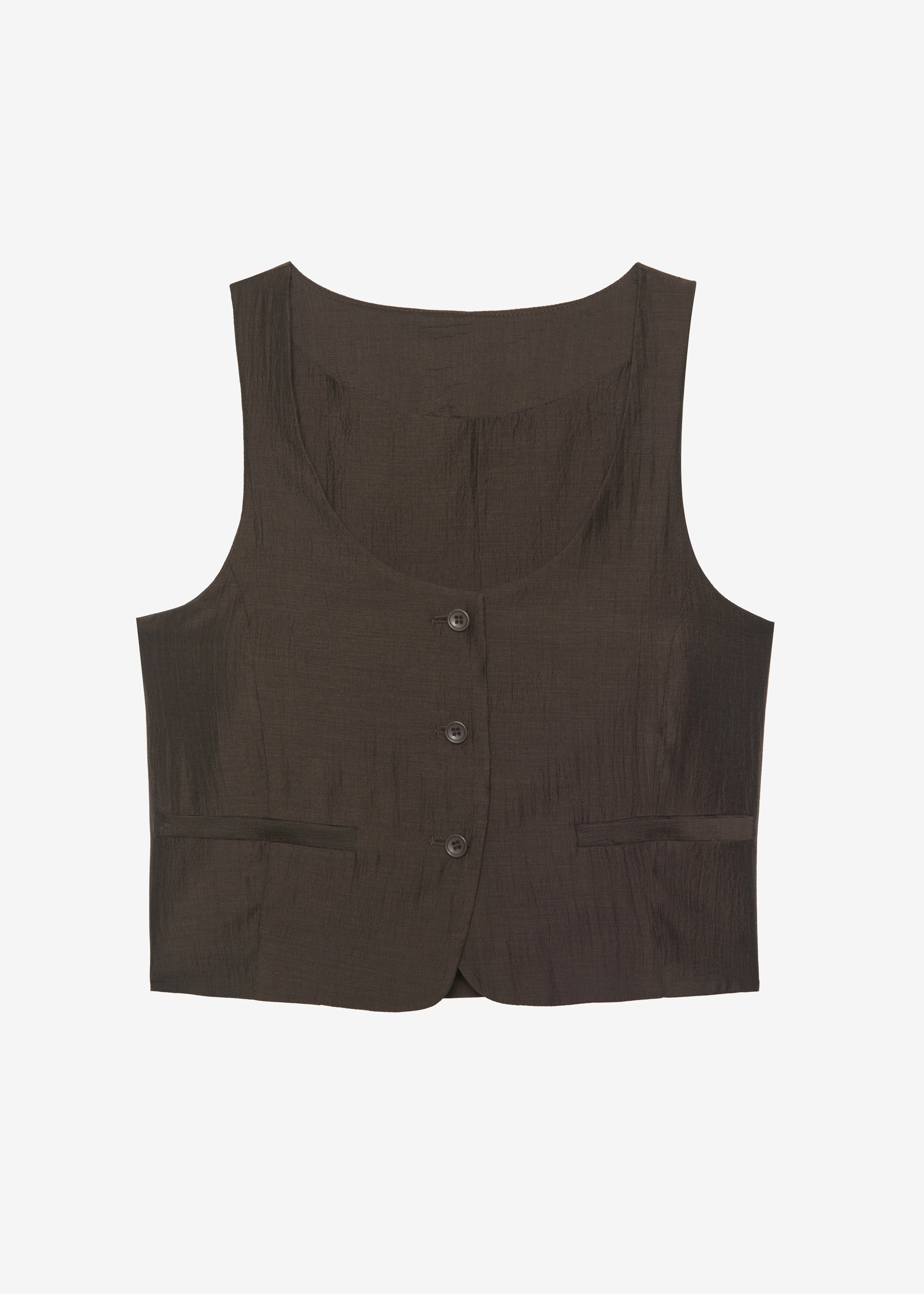 Selene Vest - Chocolate - 18