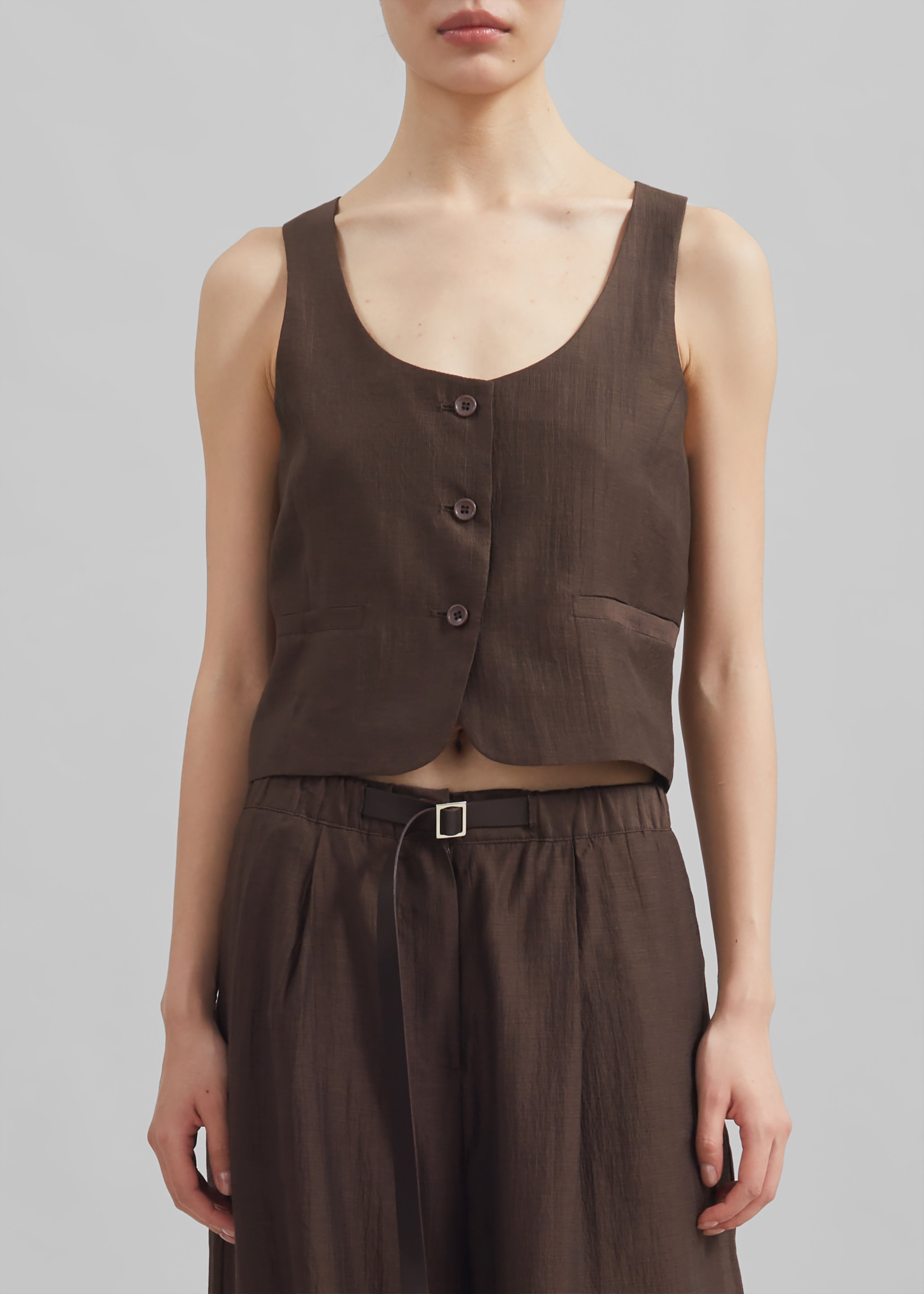 Selene Vest - Chocolate - 11