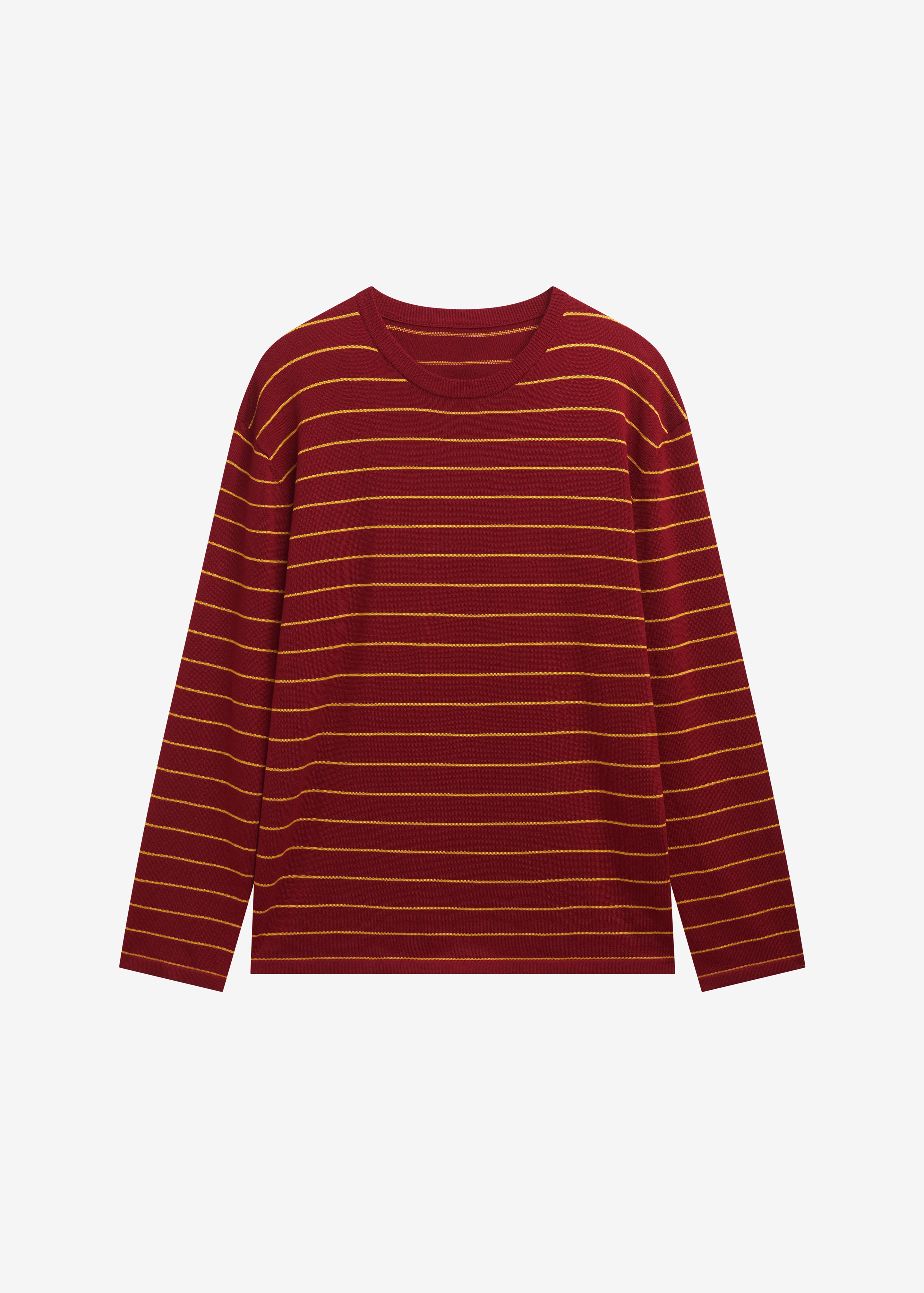 Sena Knit Pullover - Red/Yellow Stripe - 9