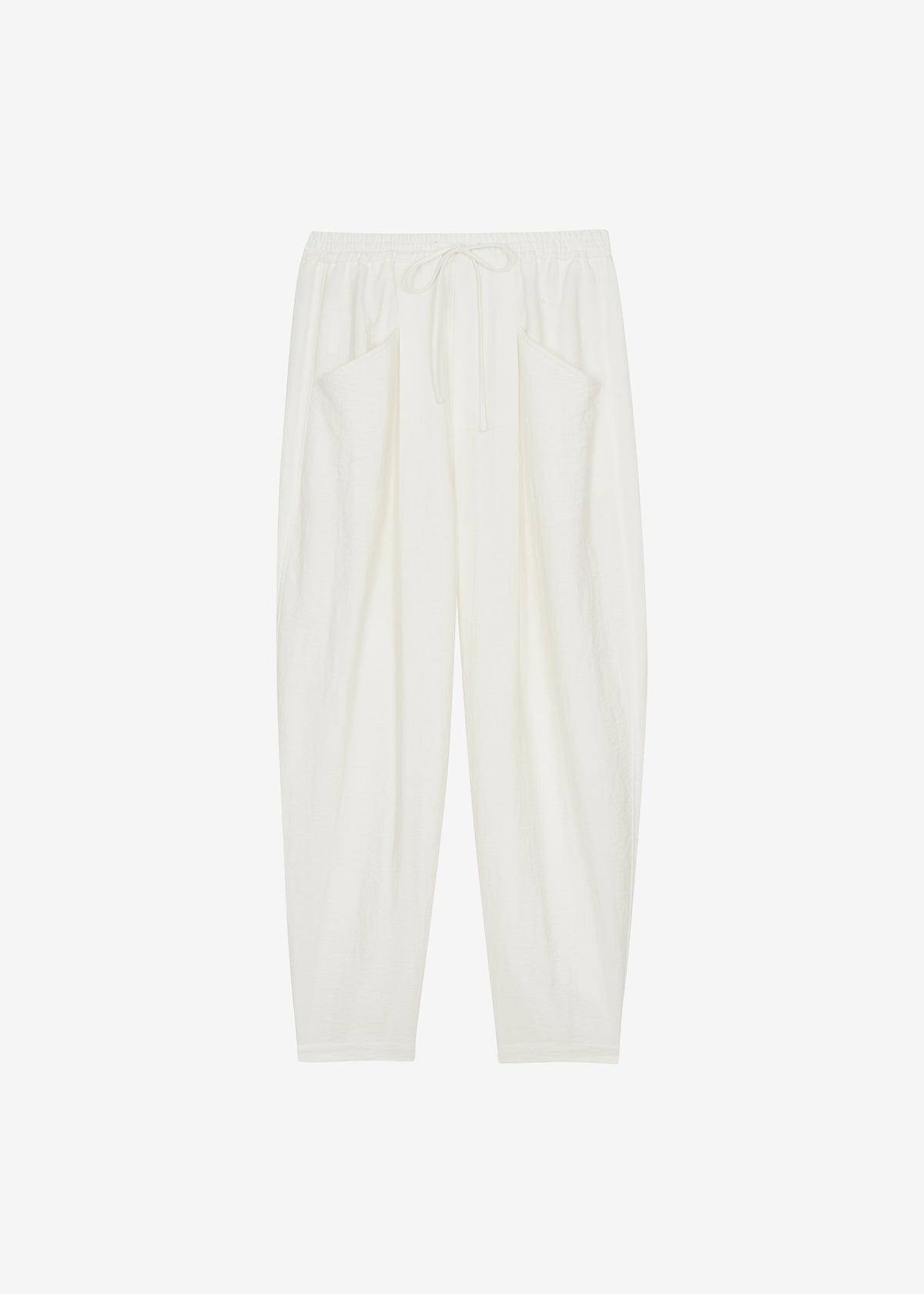 Senart Barrel Leg Pants - Ivory - 7