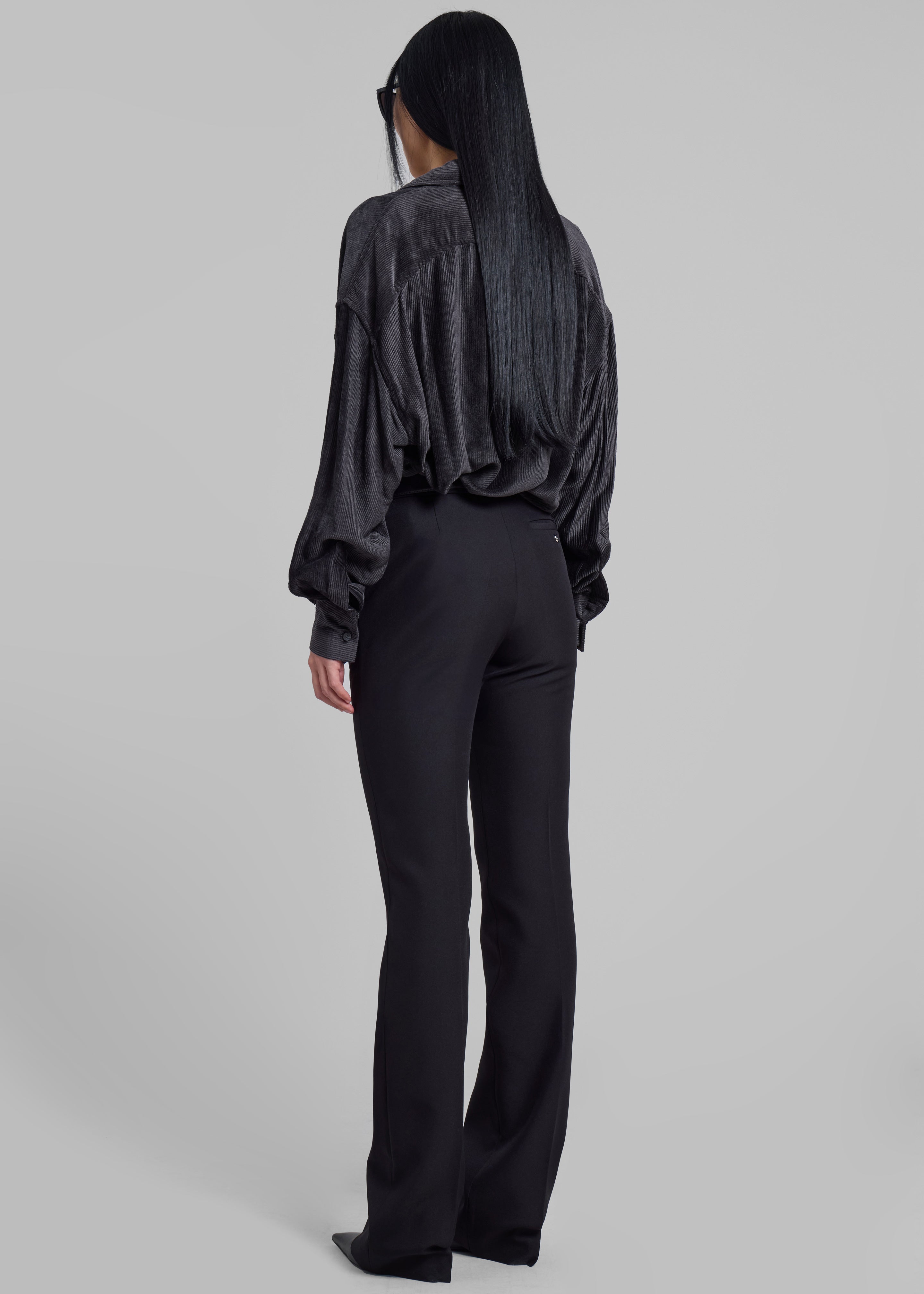 Serin Corduroy Shirt - Black - 4