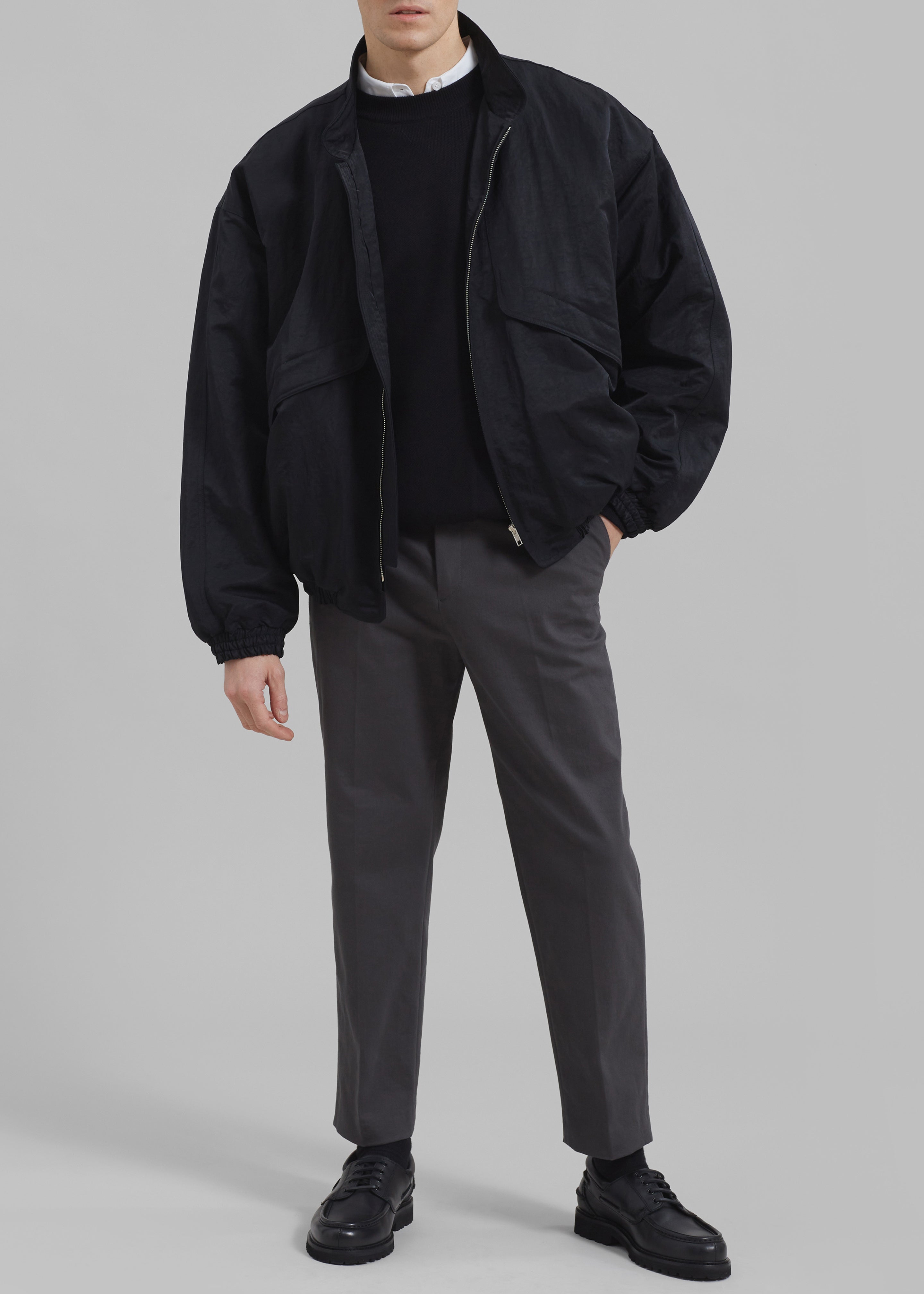 Seth Oversized Jacket - Black – The Frankie Shop