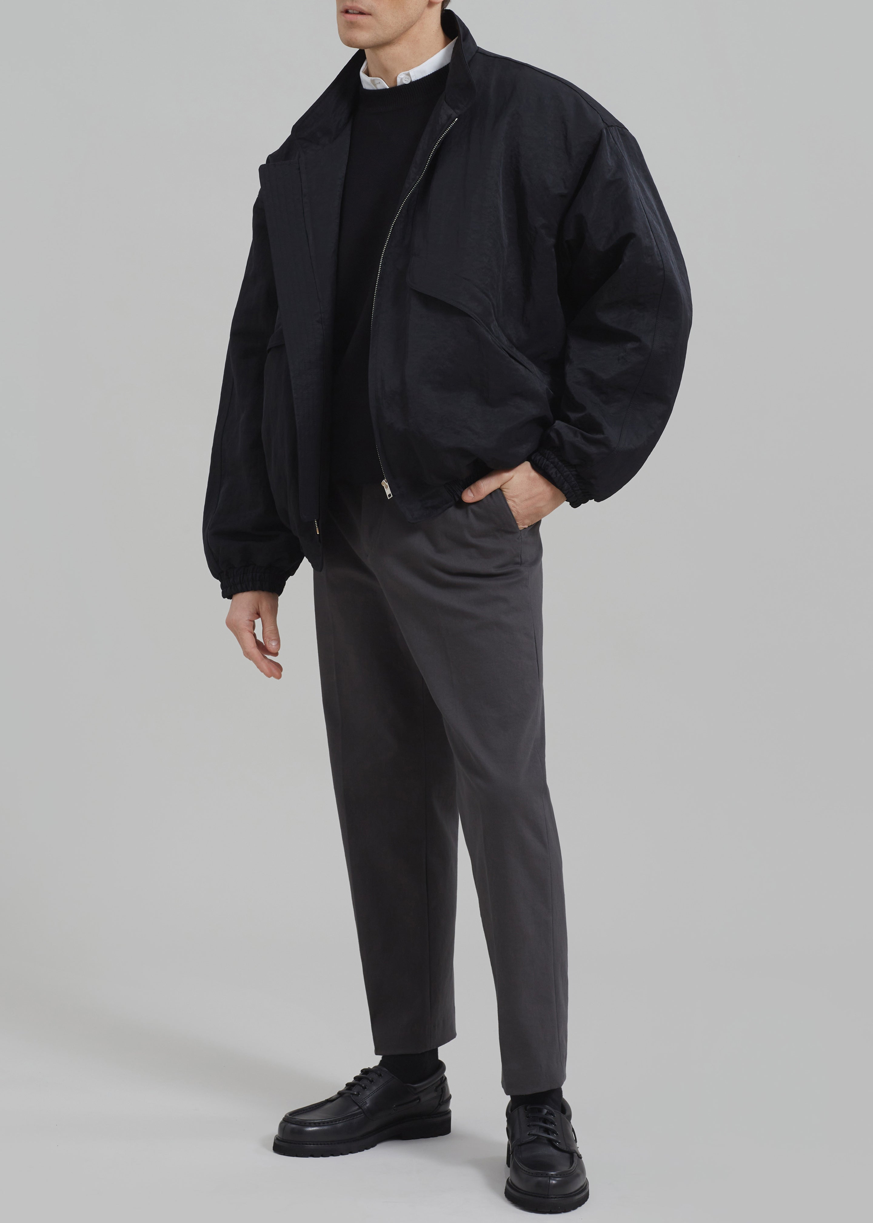 Seth Oversized Jacket - Black – The Frankie Shop