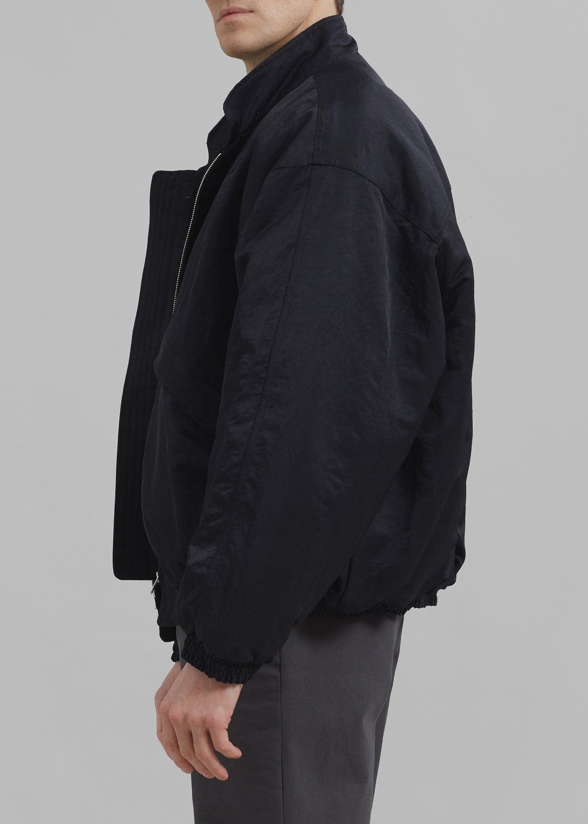 Seth Oversized Jacket - Black - 4