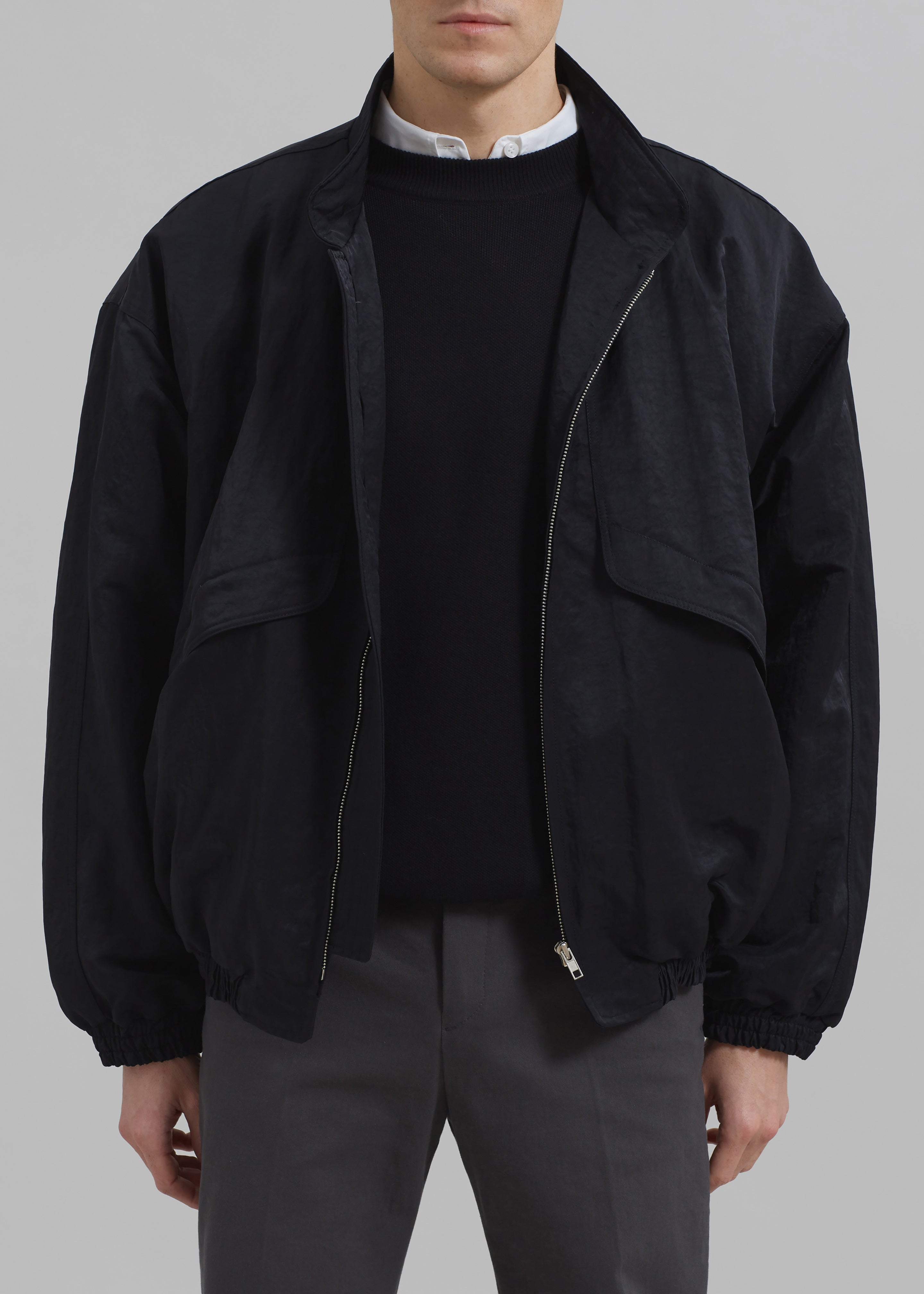 Seth Oversized Jacket - Black – The Frankie Shop