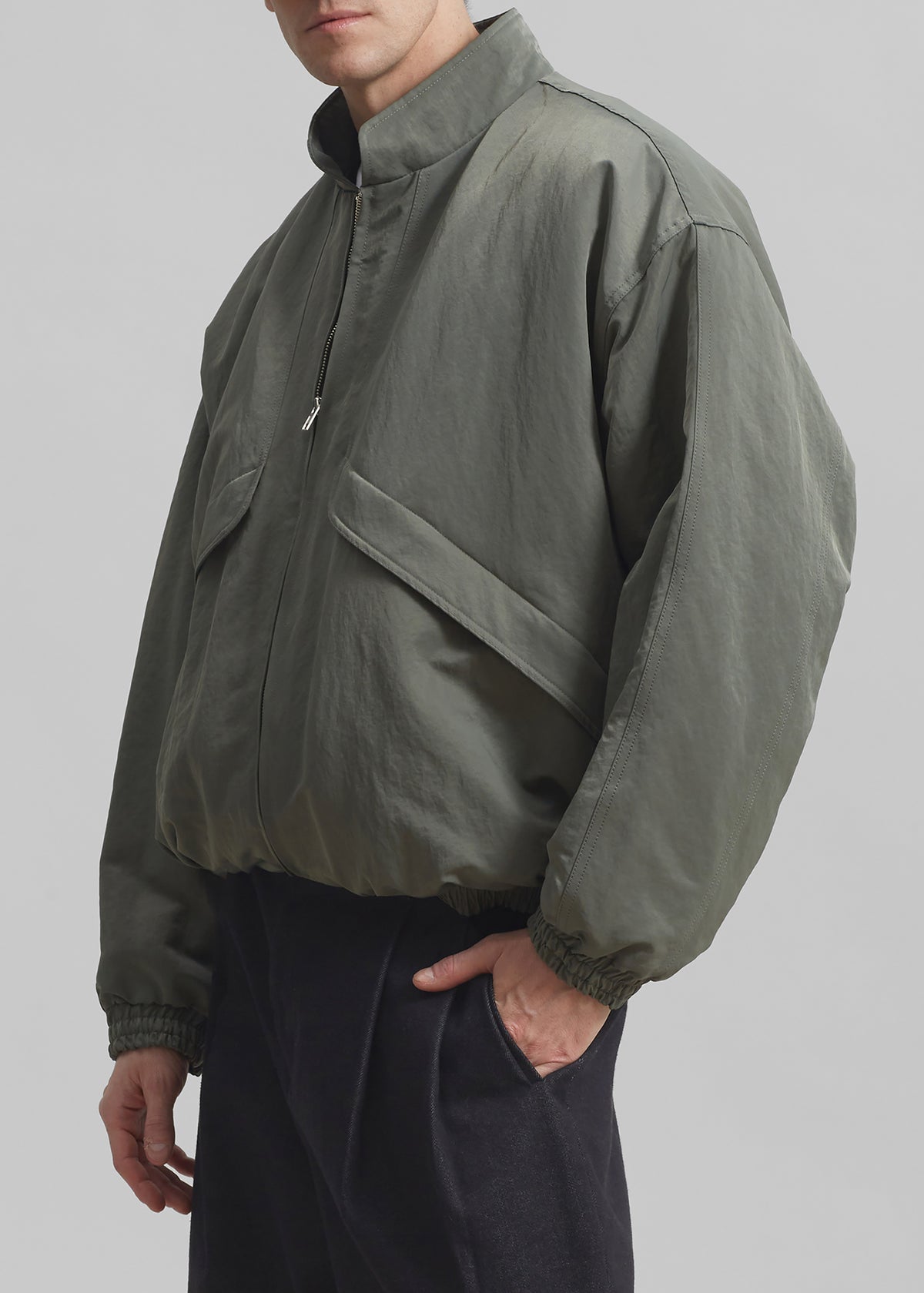 Seth Oversized Jacket - Khaki - 7 - [gender-male]