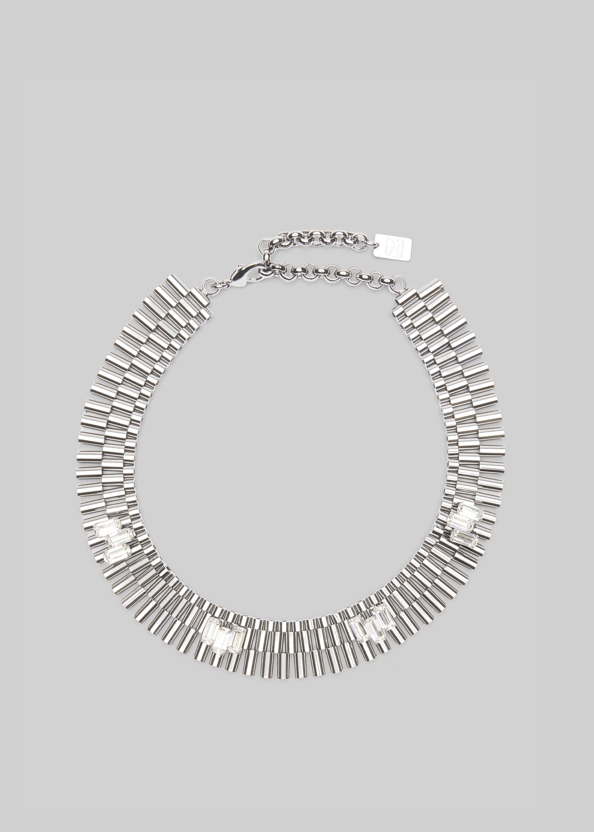 Sharra Pagano On Time Necklace - Silver - 2