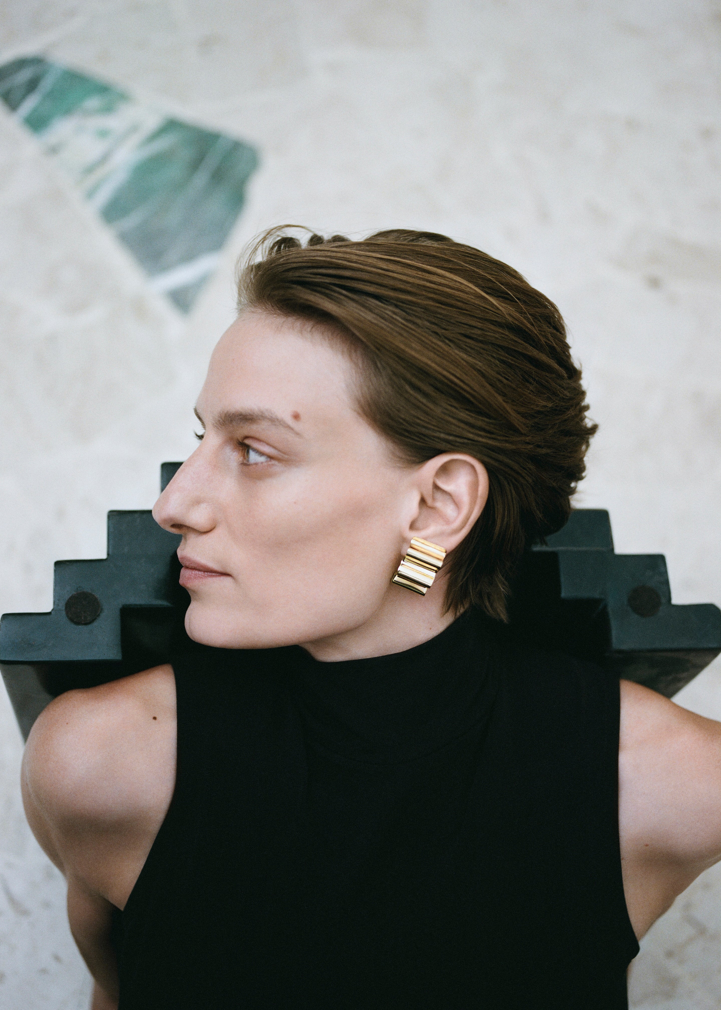 Sharra Pagano Dune Earrings - Gold - 1