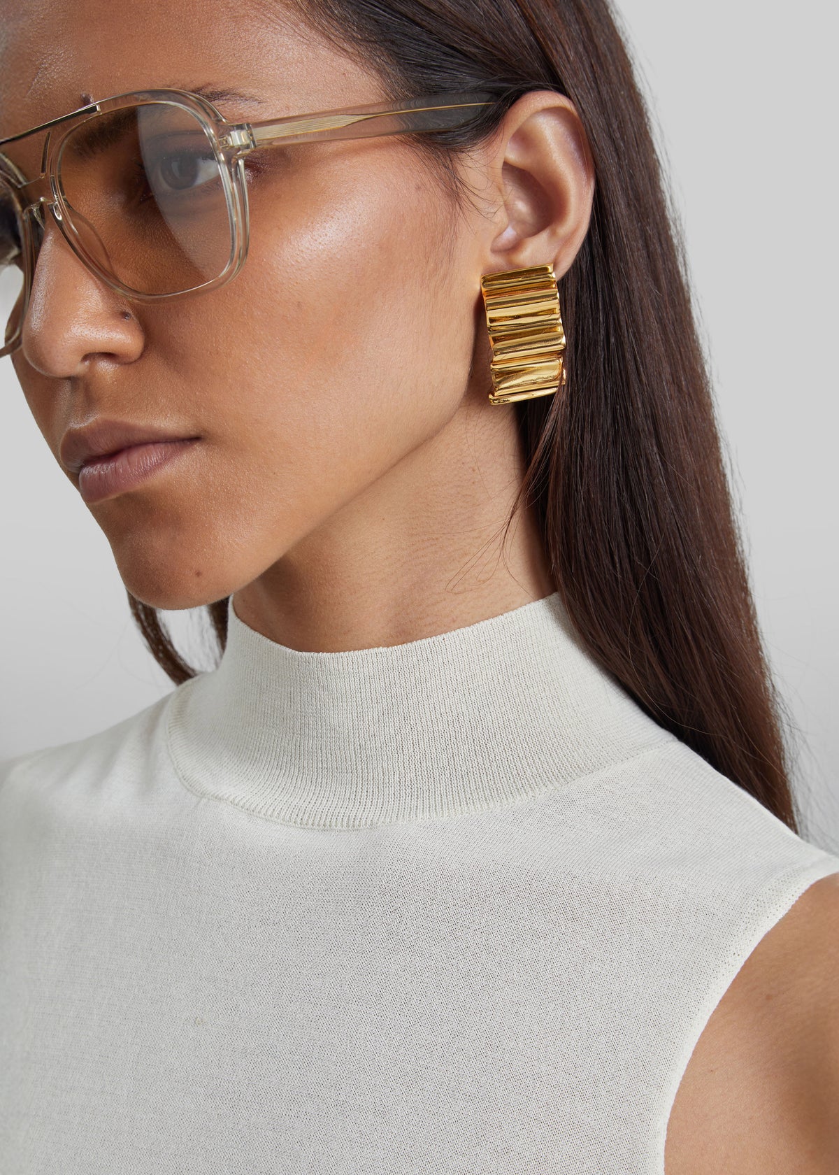 Sharra Pagano Dune Earrings - Gold - 5