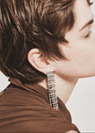 Sharra Pagano Empire Earrings - Silver