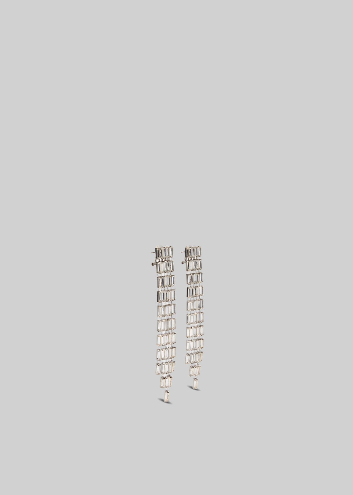 Sharra Pagano Empire Earrings - Silver - 4