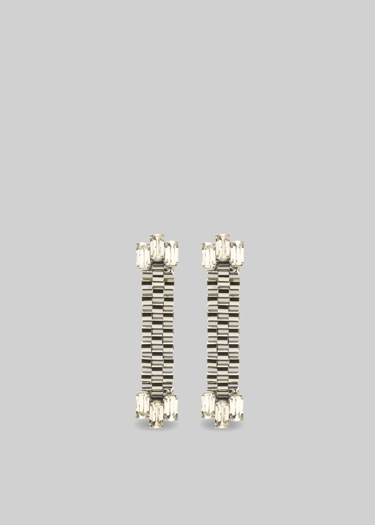 Sharra Pagano On Time Earrings - Silver - 2