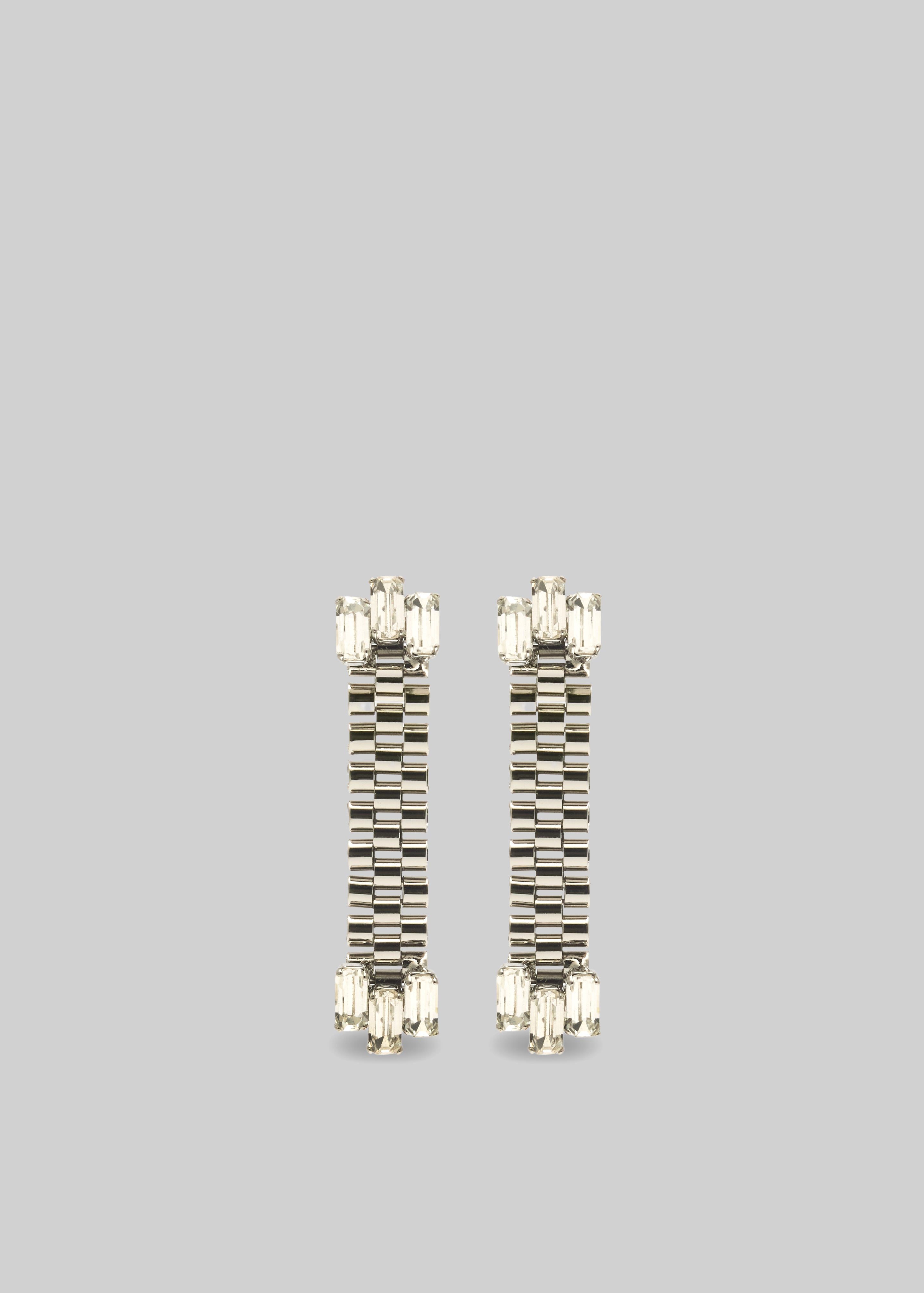 Sharra Pagano On Time Earrings - Silver - 2