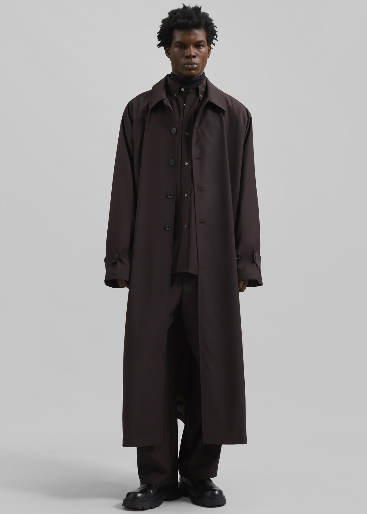Shay Trench Coat - Brown - 11 - [gender-male]