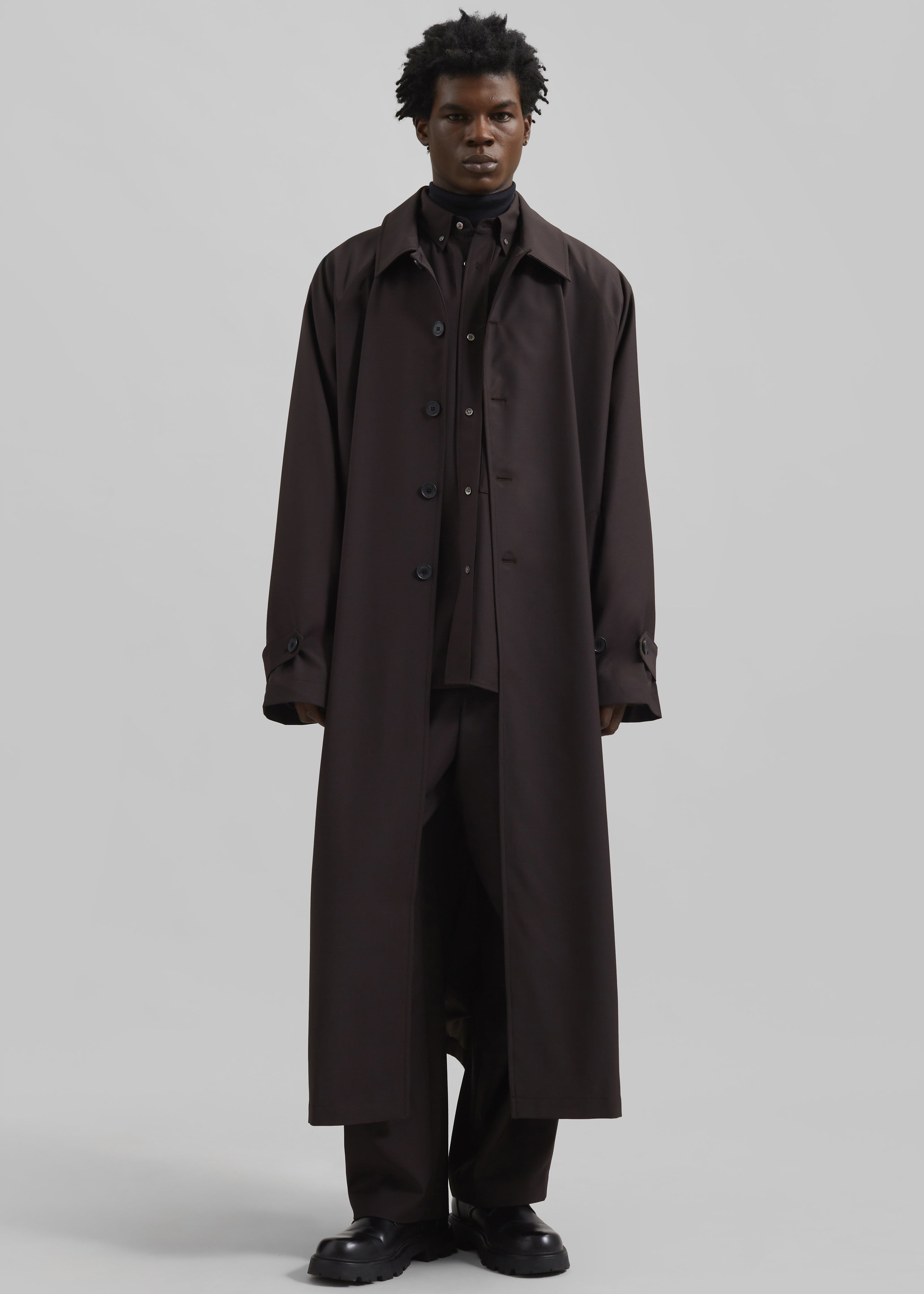 Shay Trench Coat - Brown - 11 - [gender-male]